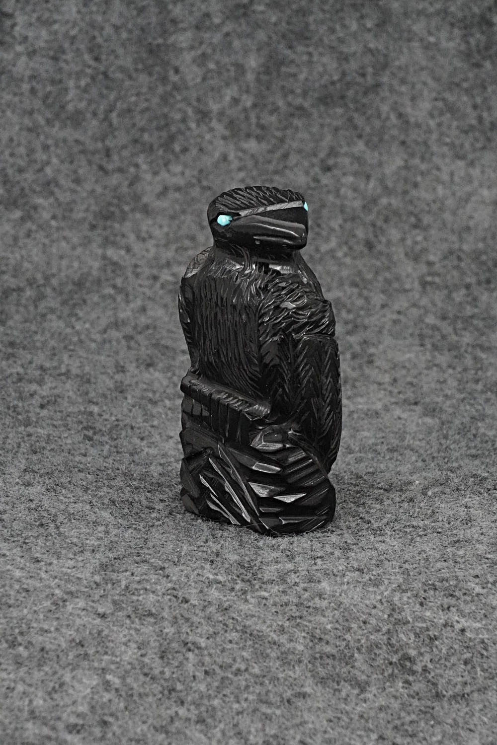 Crow Zuni Fetish Carving - Mike Tucson