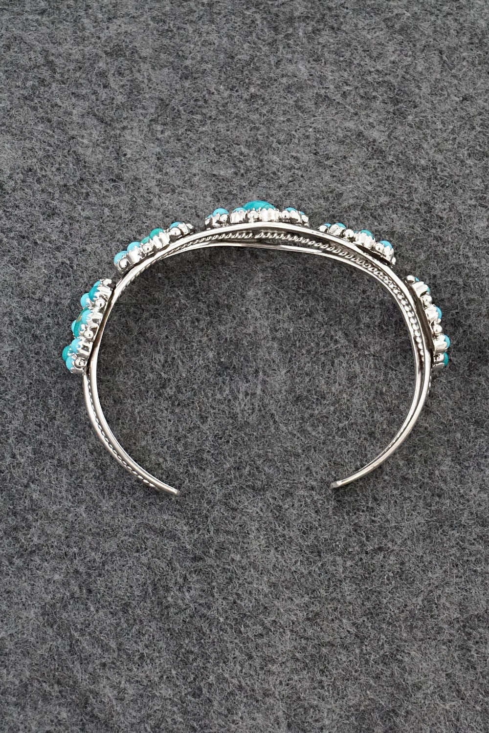 Turquoise & Sterling Silver Bracelet - Nathaniel Kurley