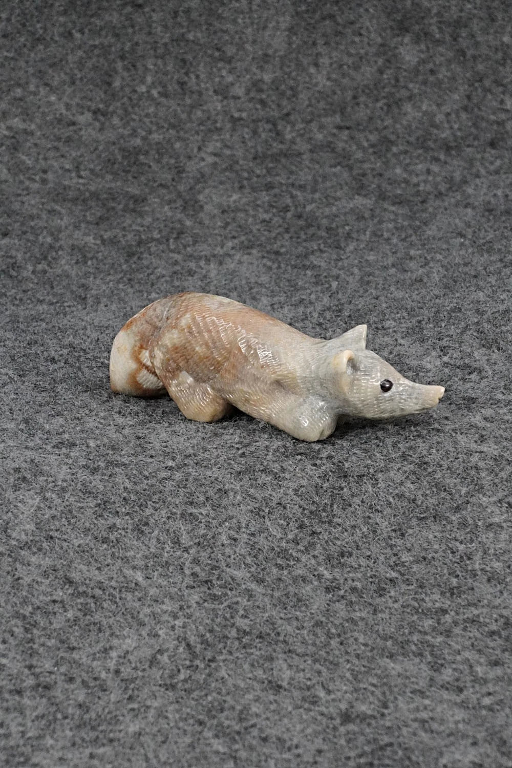 Wolf Zuni Fetish Carving - Randy Lucio