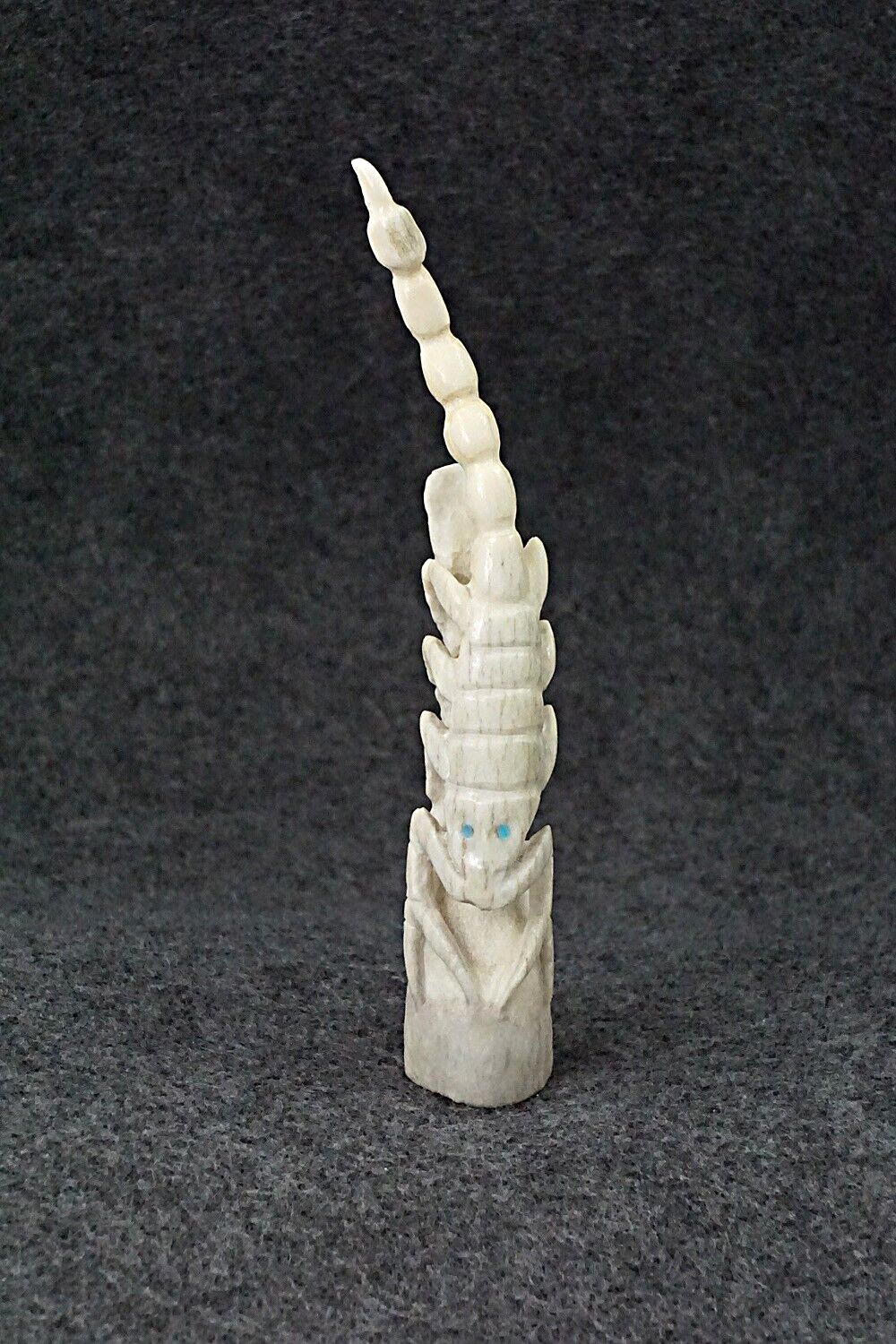 Scorpion Zuni Fetish Carving - Maxx Laate