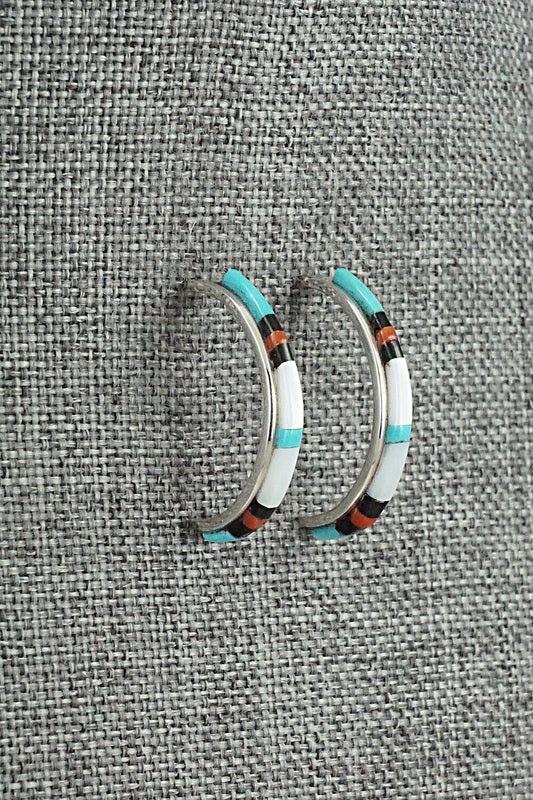 Multi-Stone & Sterling Silver Earrings - Jeannette Chavez