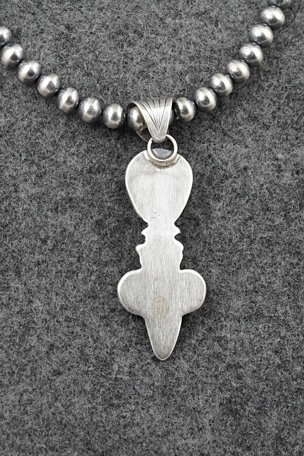 Turquoise & Sterling Silver Necklace - Gary Shorty
