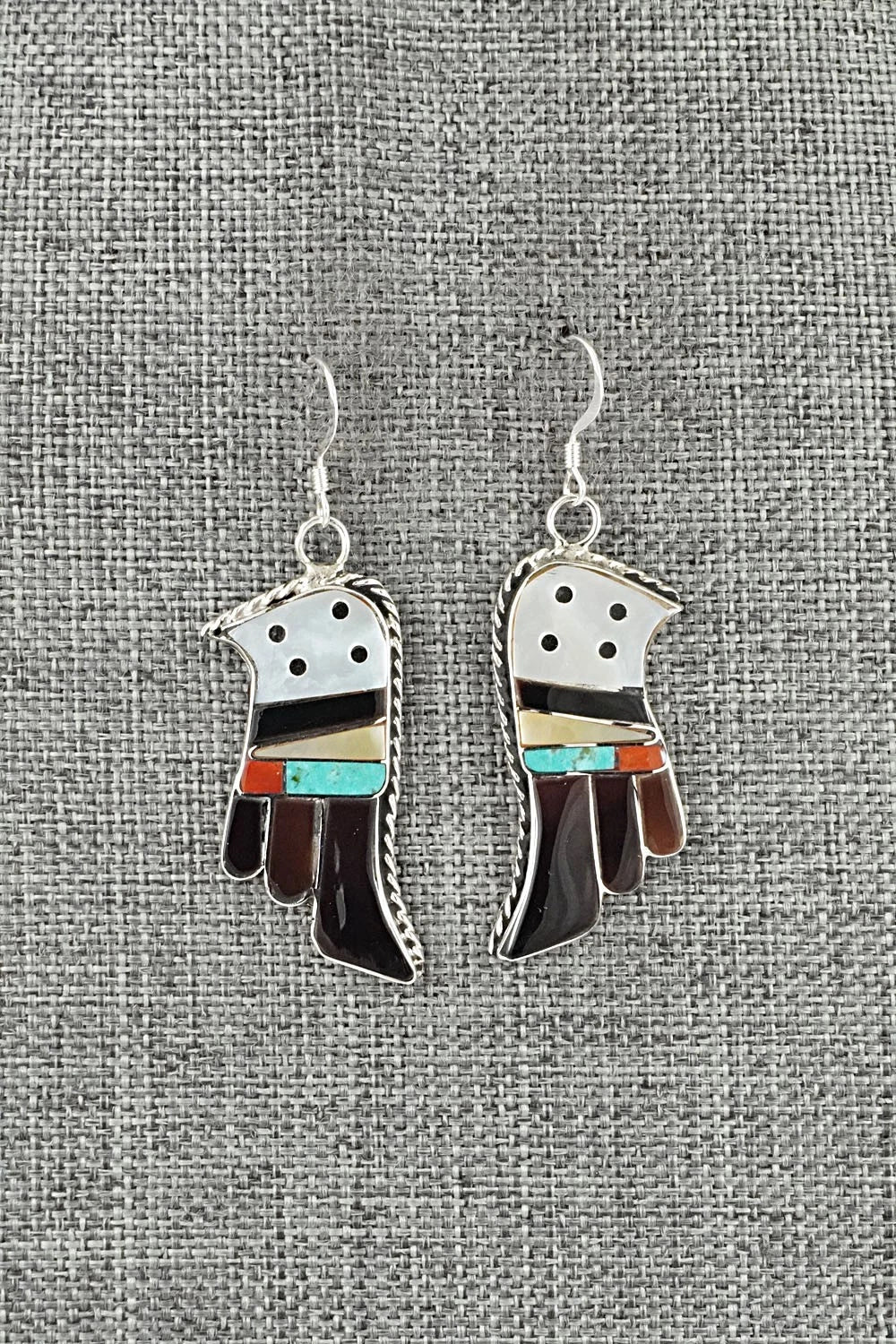Multi-Stone & Sterling Silver Inlay Necklace Set - Corraine Shack
