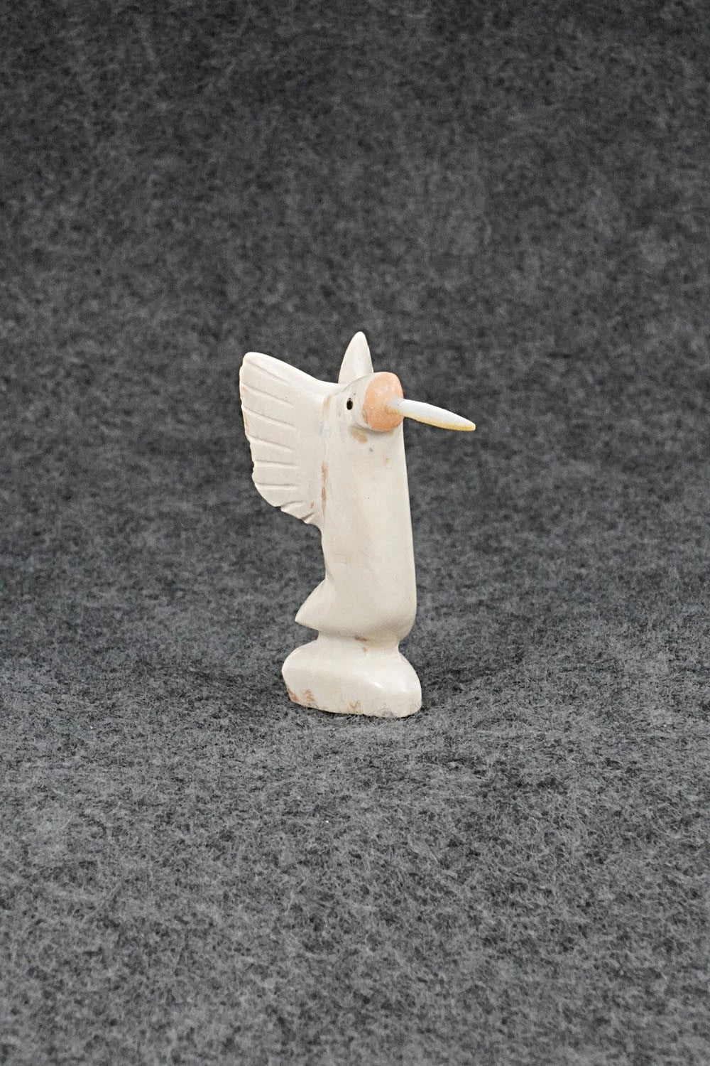Hummingbird Zuni Fetish Carving - Justin Red Elk