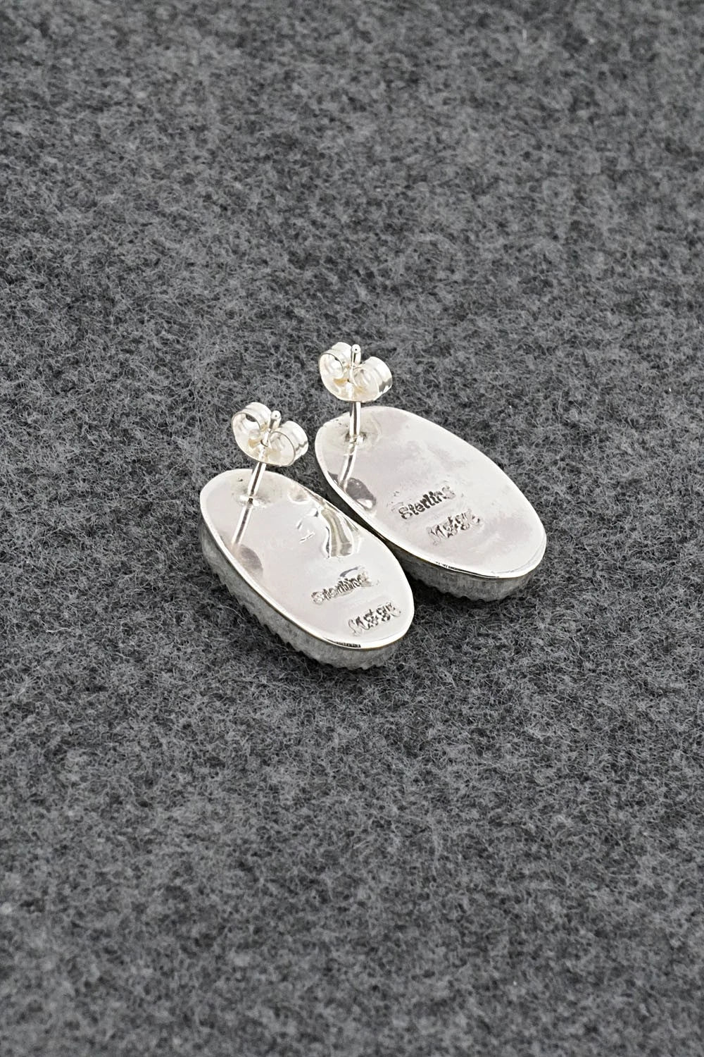 Morado & Sterling Silver Earrings - Murray Hannaweeka