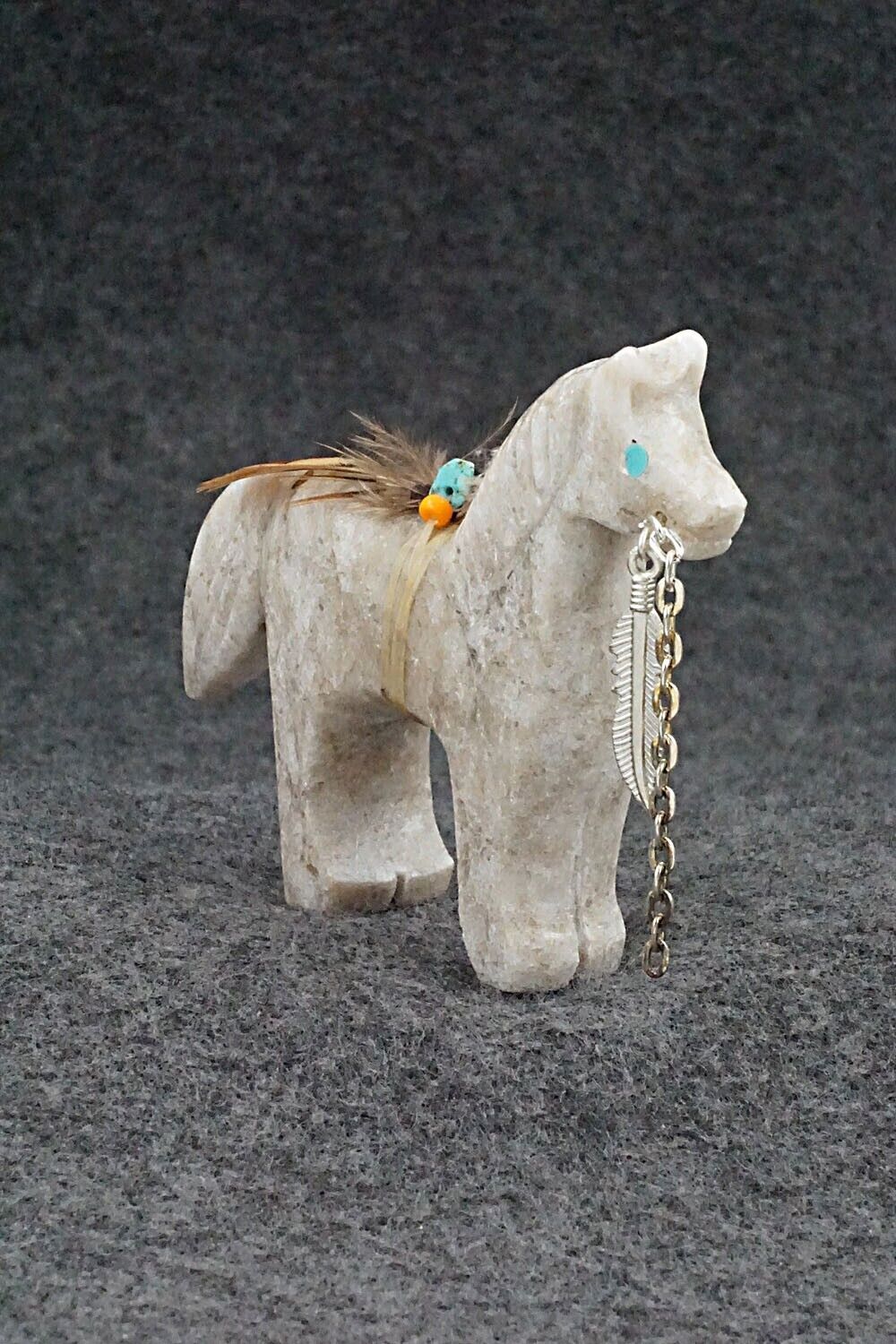 Horse Navajo Fetish Carving - Ben Livingston
