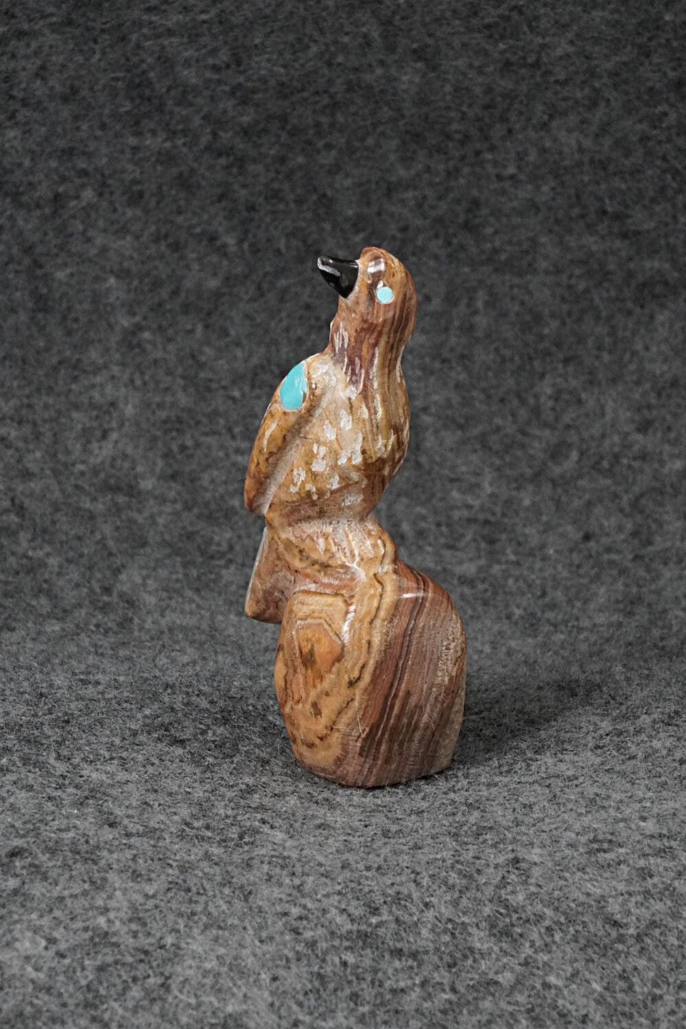 Bird Zuni Fetish Carving - Freddie Leekya