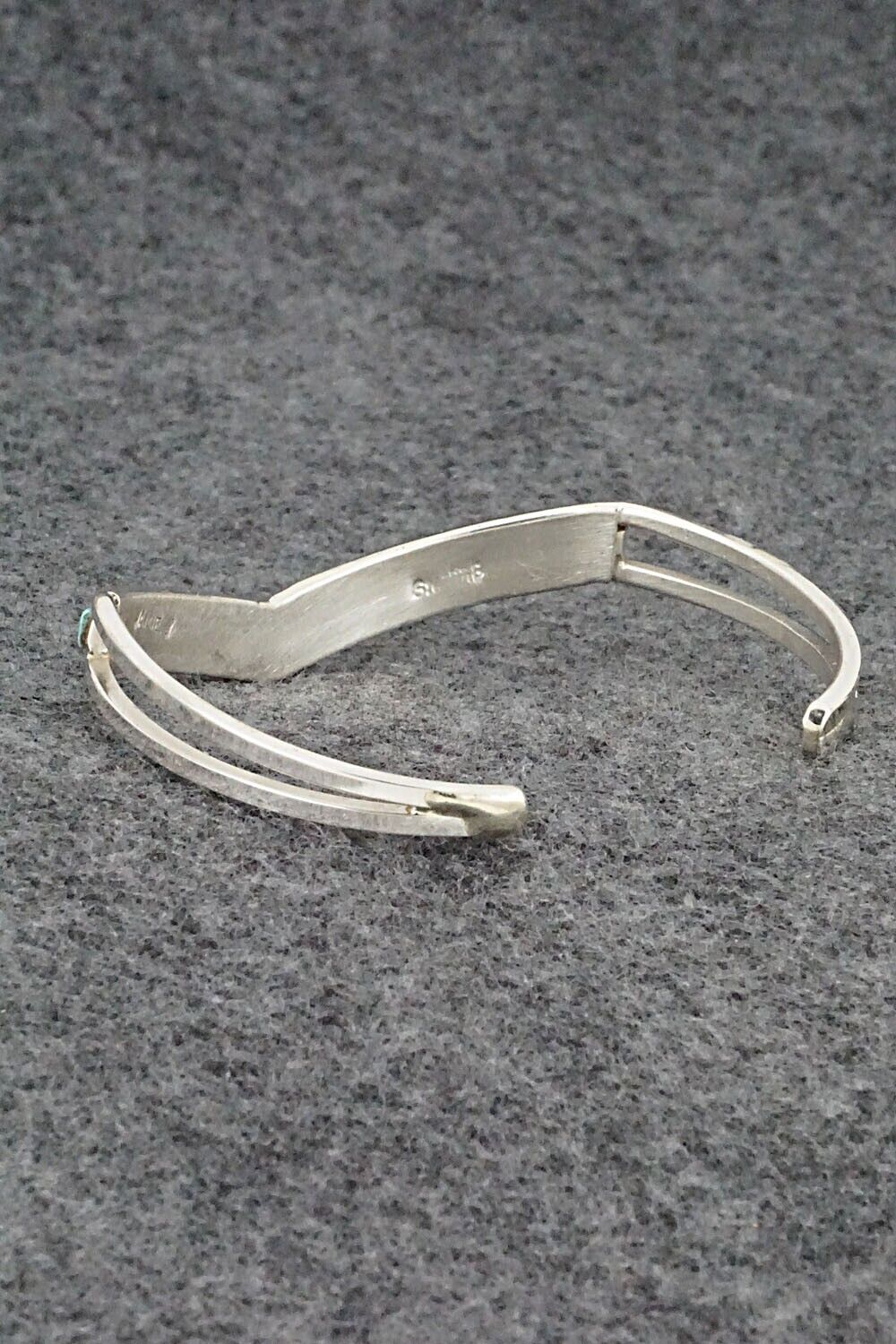 Turquoise & Sterling Silver Bracelet - Jamie Johnson