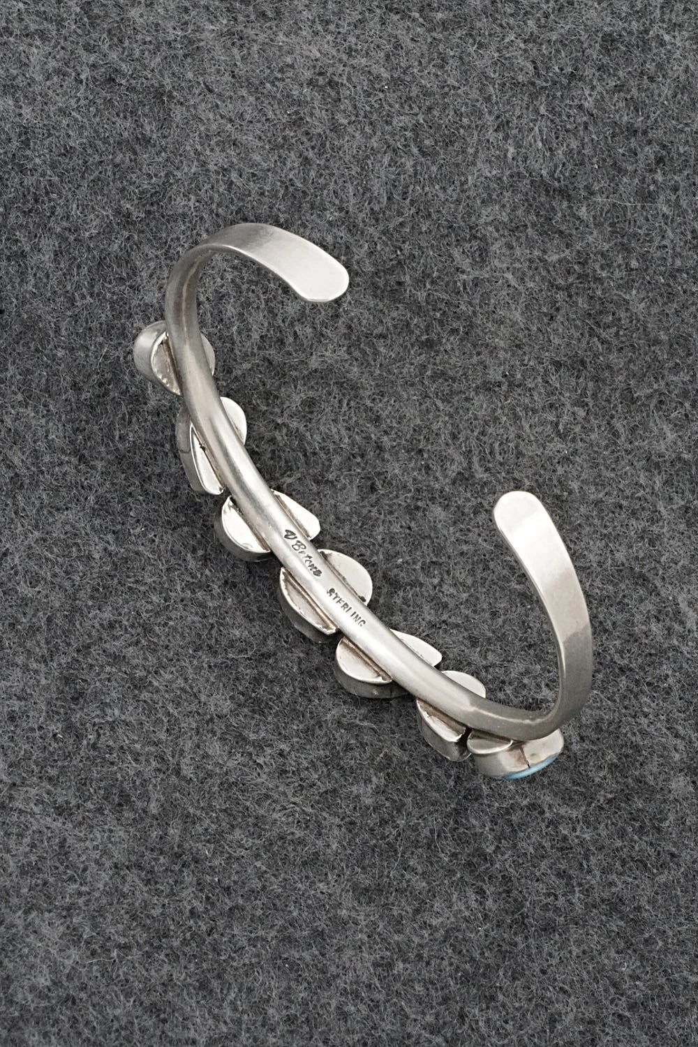 Turquoise & Sterling Silver Bracelet - Verley Betone