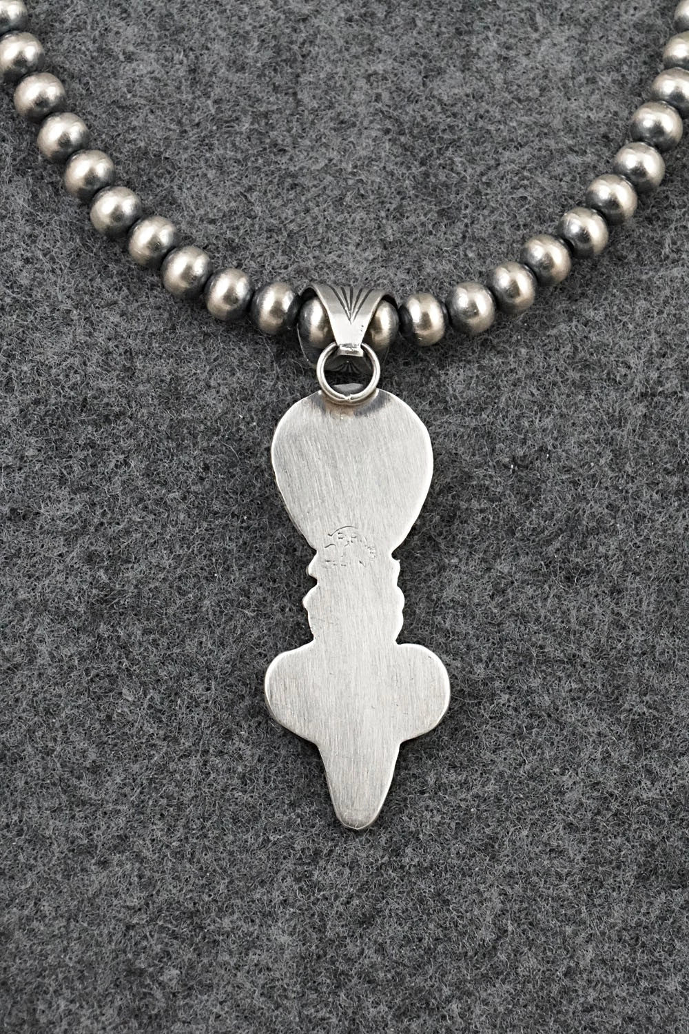Turquoise & Sterling Silver Necklace - Gary Shorty