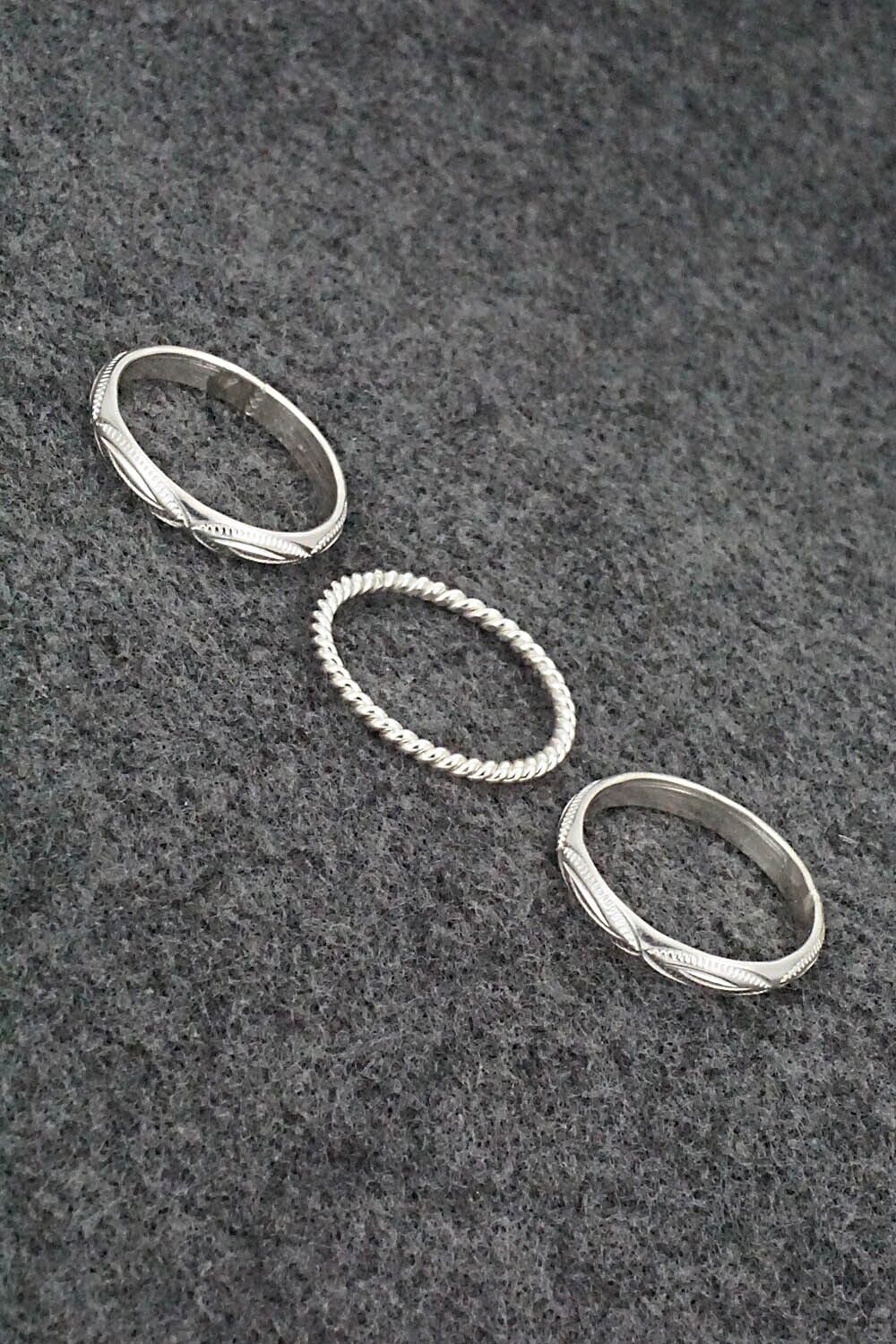 Sterling Silver Rings - Elaine Tahe - Size 8.5