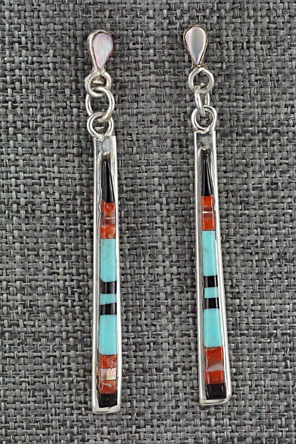 Multi-Stone & Sterling Silver Earrings - Jeanette Chavez