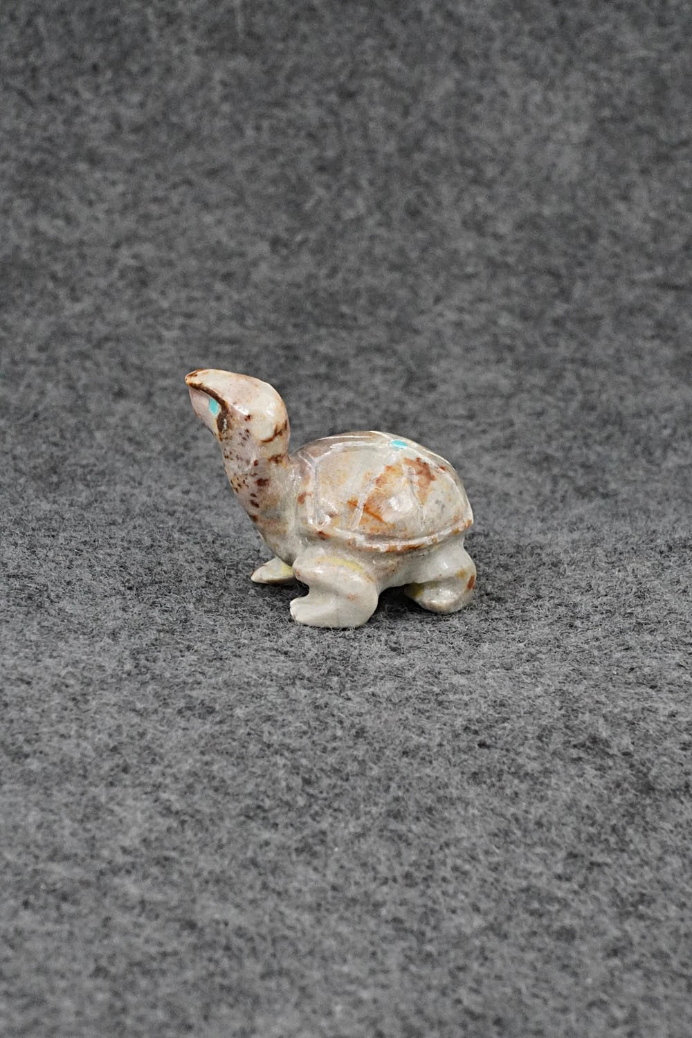 Turtle Zuni Fetish Carving - Freddie Leekya