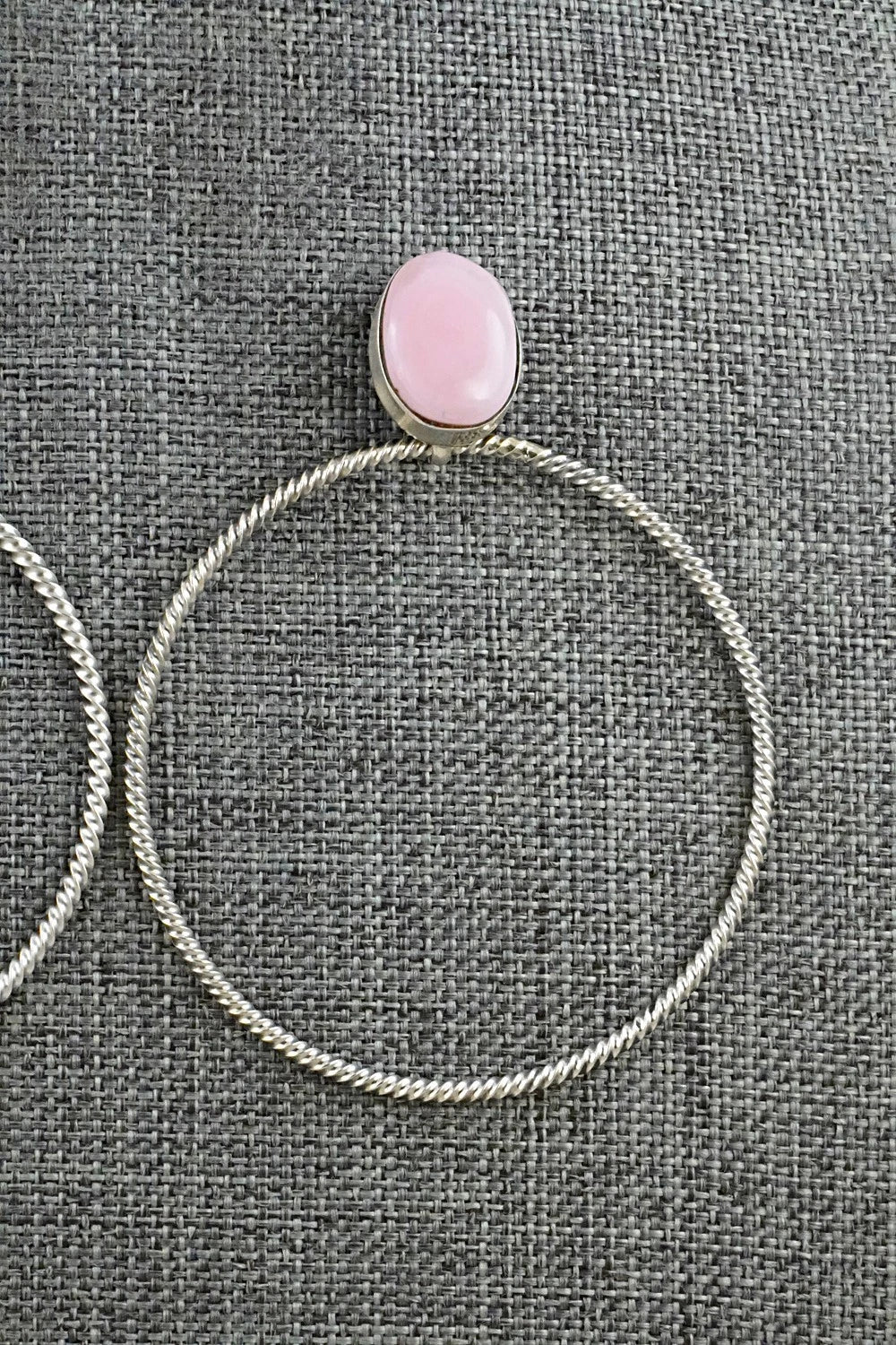 Pink Conch & Sterling Silver Earrings - Verley Betone
