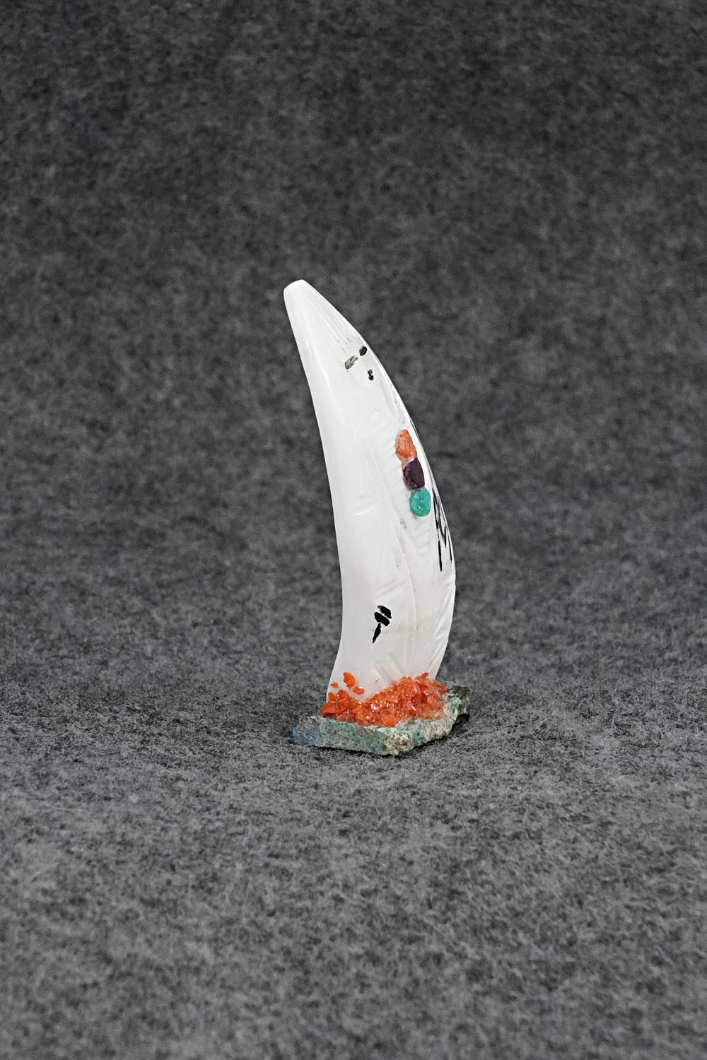 Corn Maiden Zuni Fetish Carving - Gloria Chattin