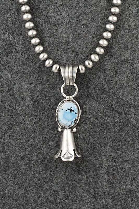 Turquoise & Sterling Silver Necklace - Sharon McCarthy