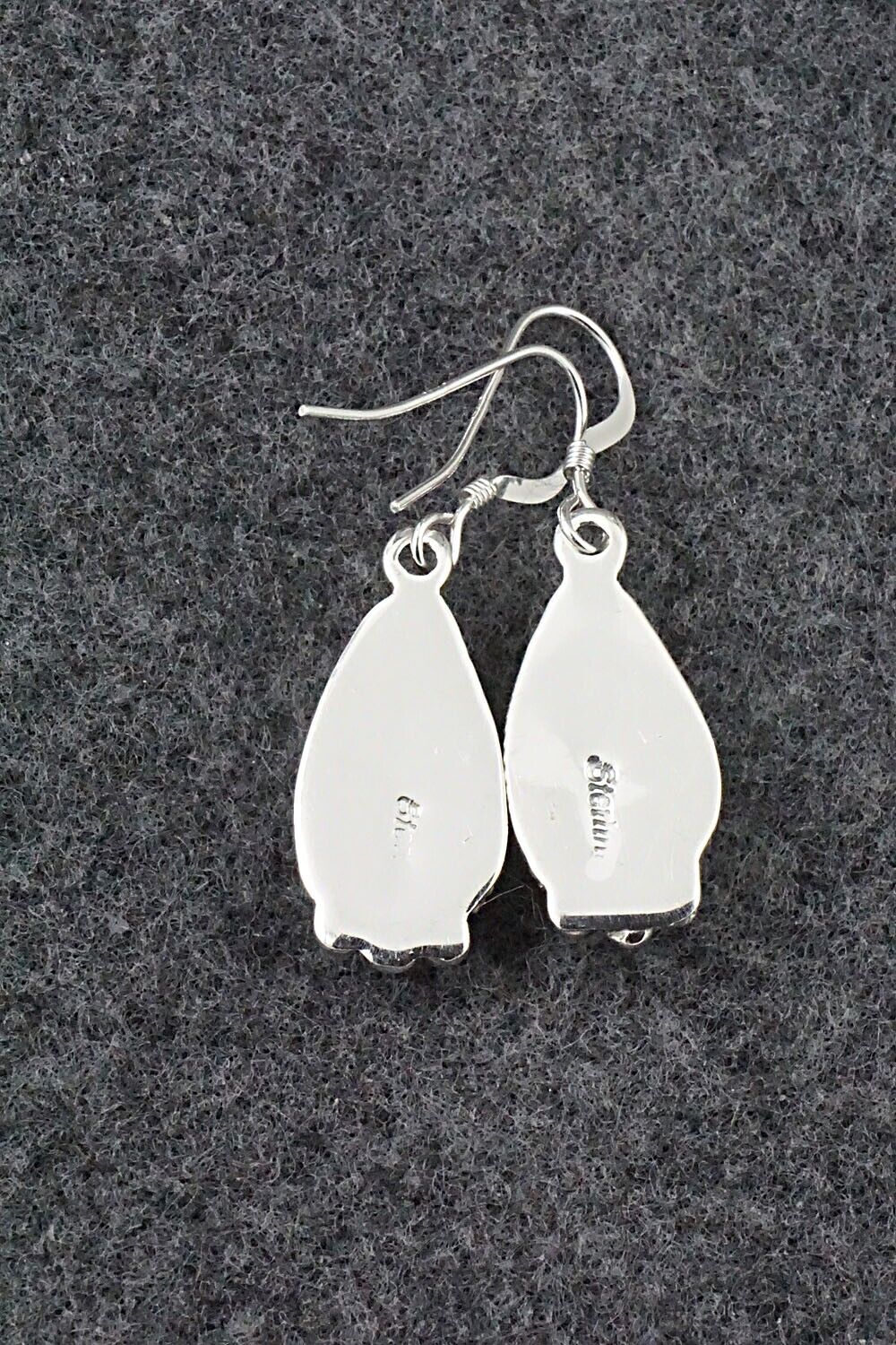 Turquoise and Sterling Silver Earrings - Sharon McCarthy