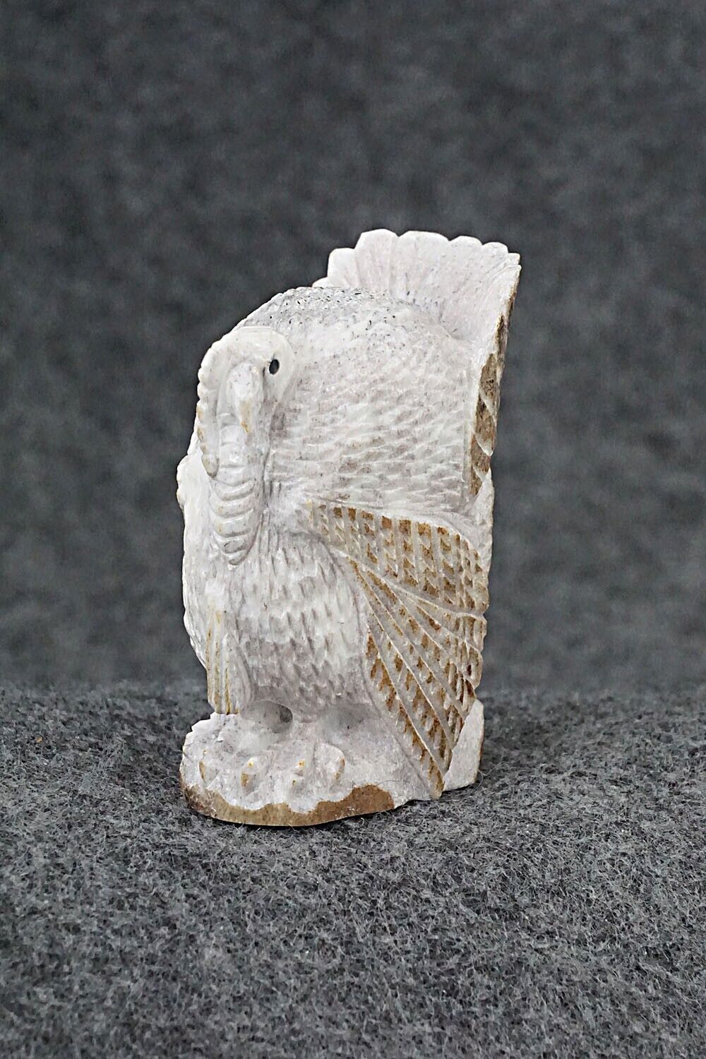 Turkey Zuni Fetish Carving - Chris Peina