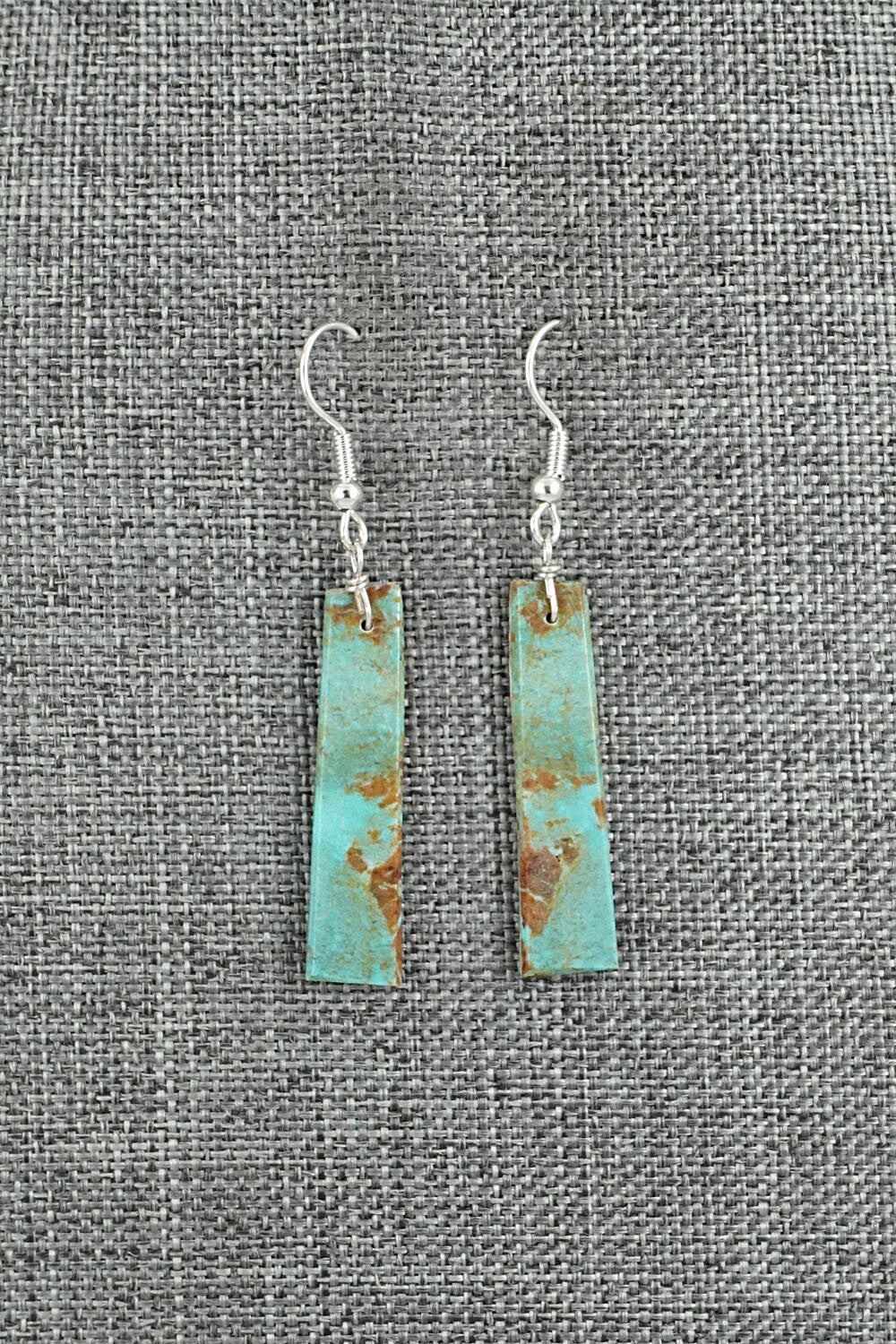 Turquoise & Sterling Silver Earrings - Tammy Nolcot