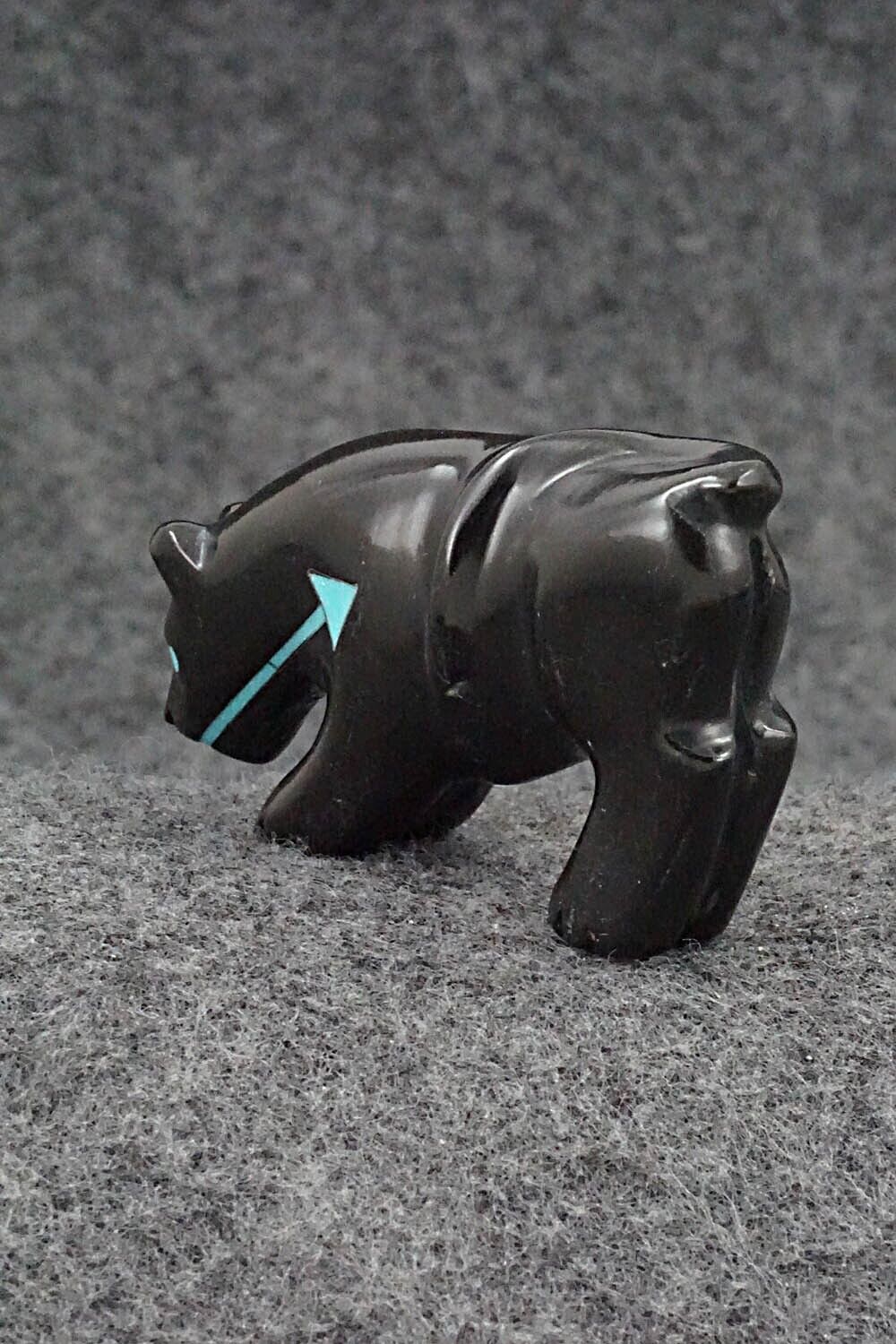 Mountain Lion Zuni Fetish Carving - Andres Quandelacy