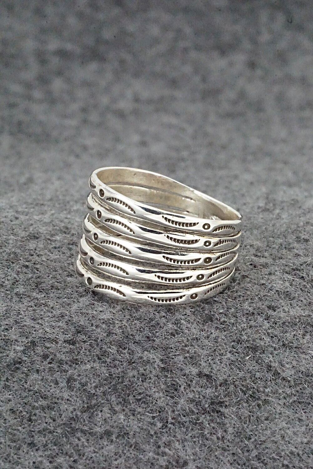 Sterling Silver Ring - Elgin Tom - Size 9.5