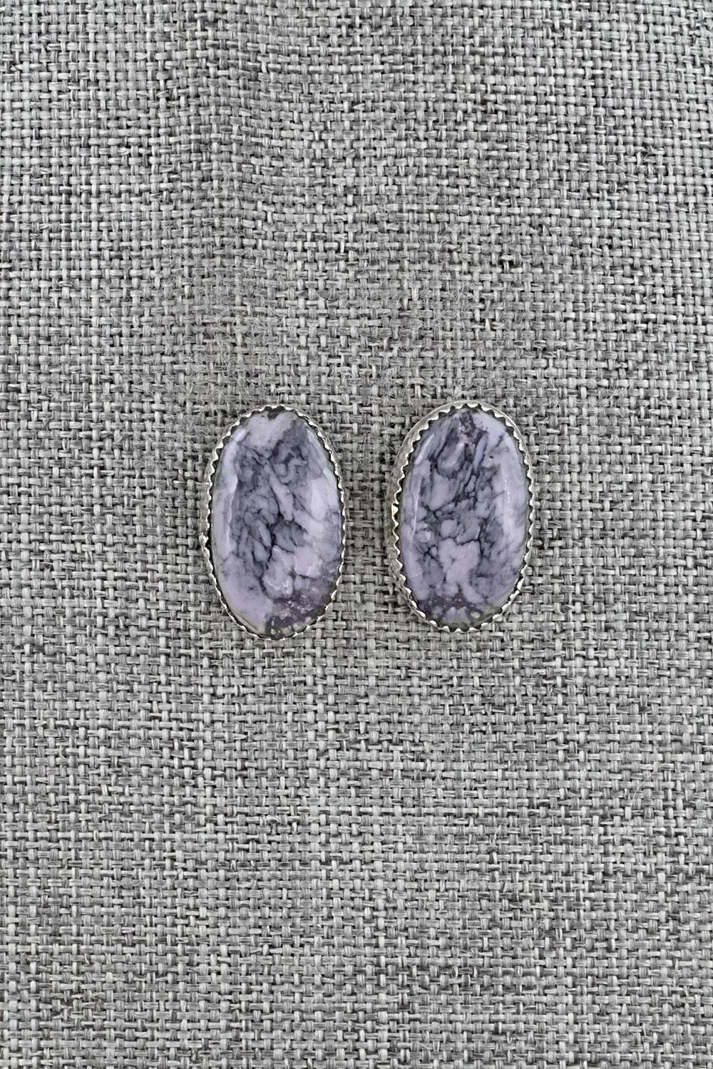 Morado & Sterling Silver Earrings - Murray Hannaweeka