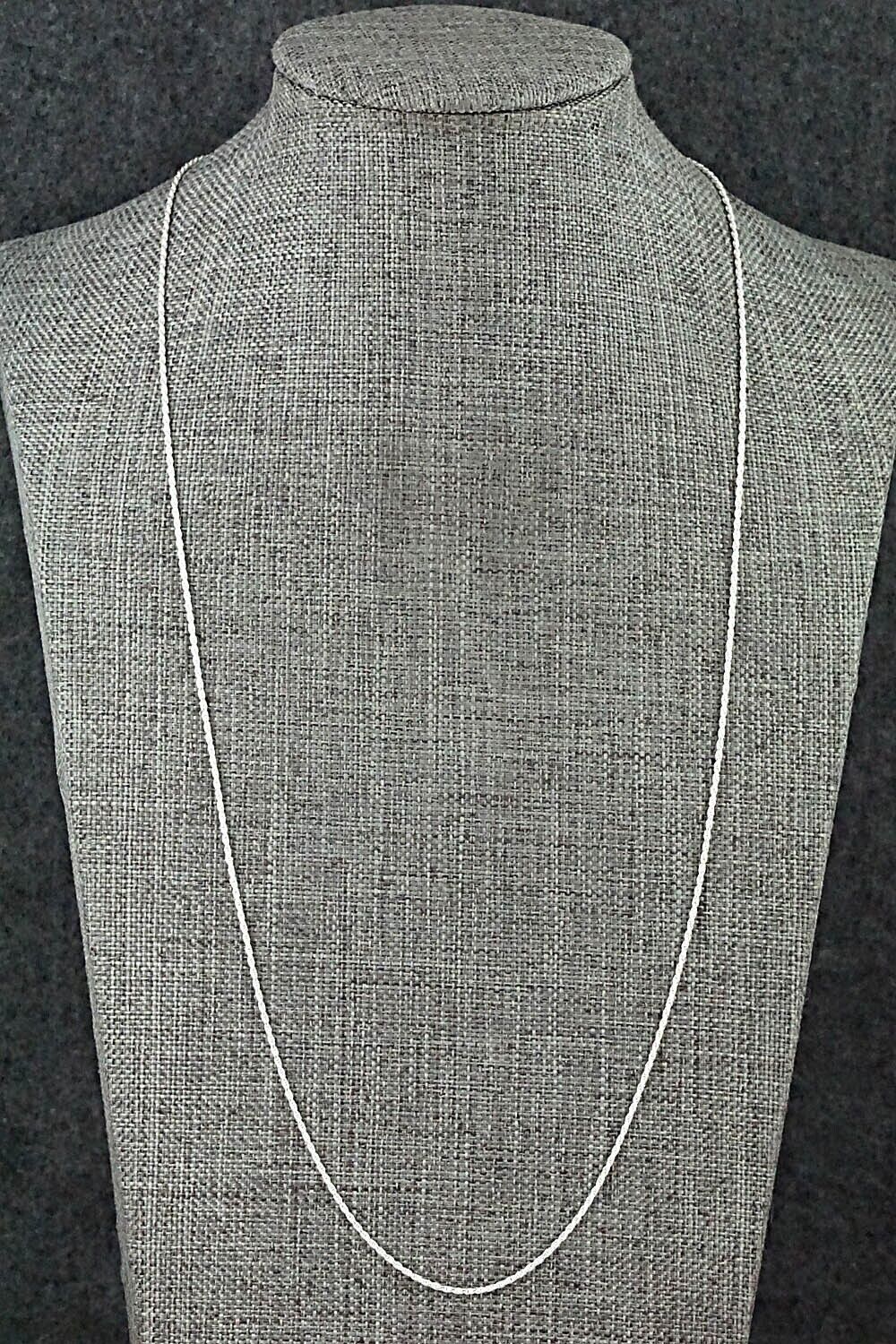 Sterling Silver Chain Necklace - Sterling Silver 30"