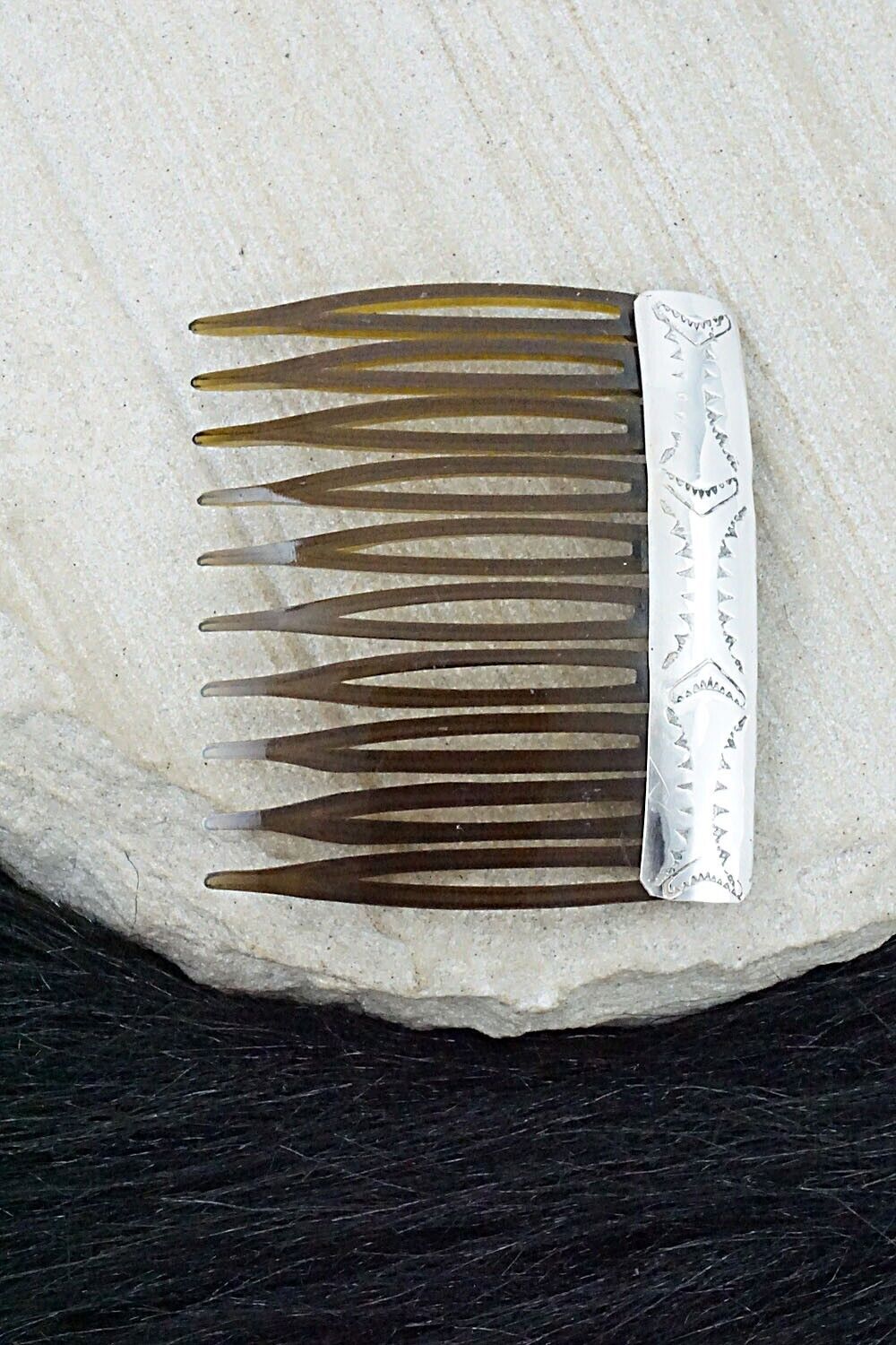 Sterling Silver Hair Combs - Randall Dalgai