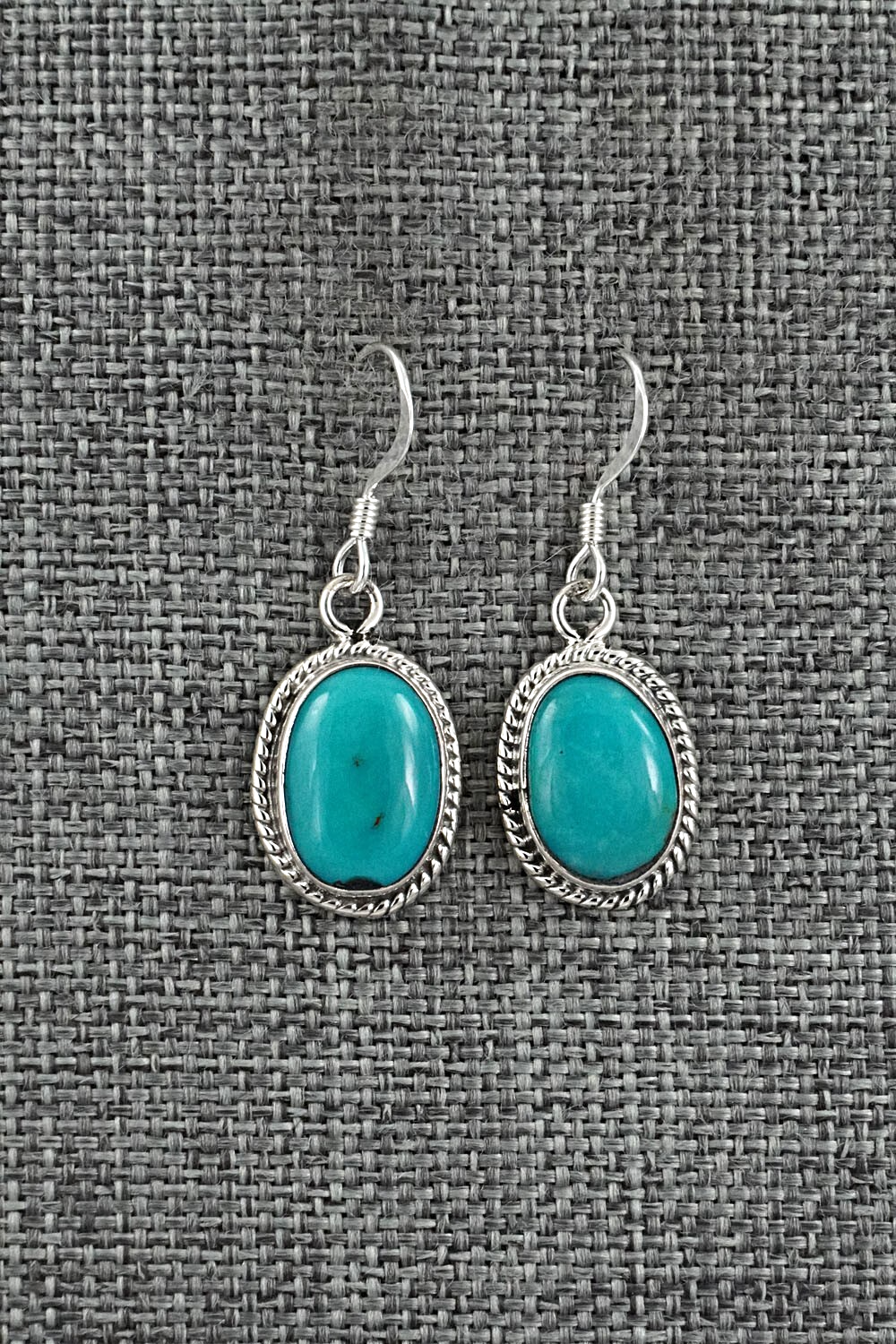 Turquoise & Sterling Silver Earrings - Sharon McCarthy