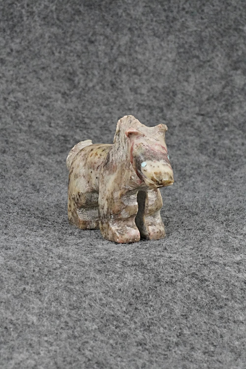 Horse Zuni Fetish Carving - Rodrick Tsabetsaye