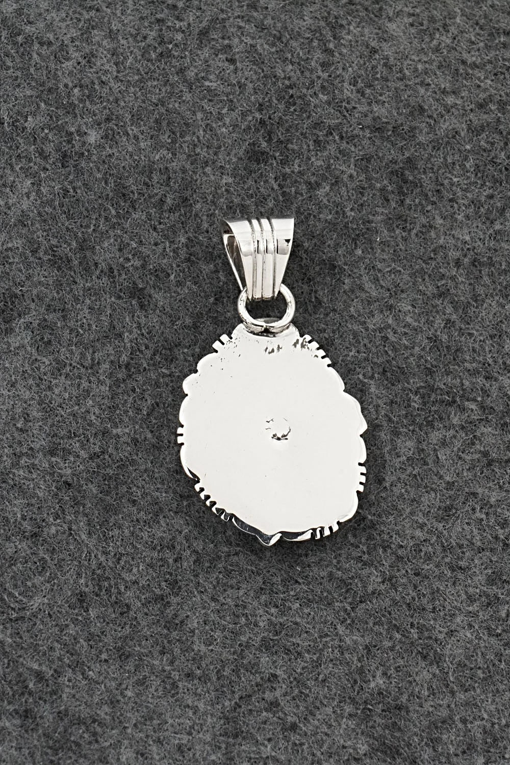 Turquoise & Sterling Silver Pendant - Marita Benally