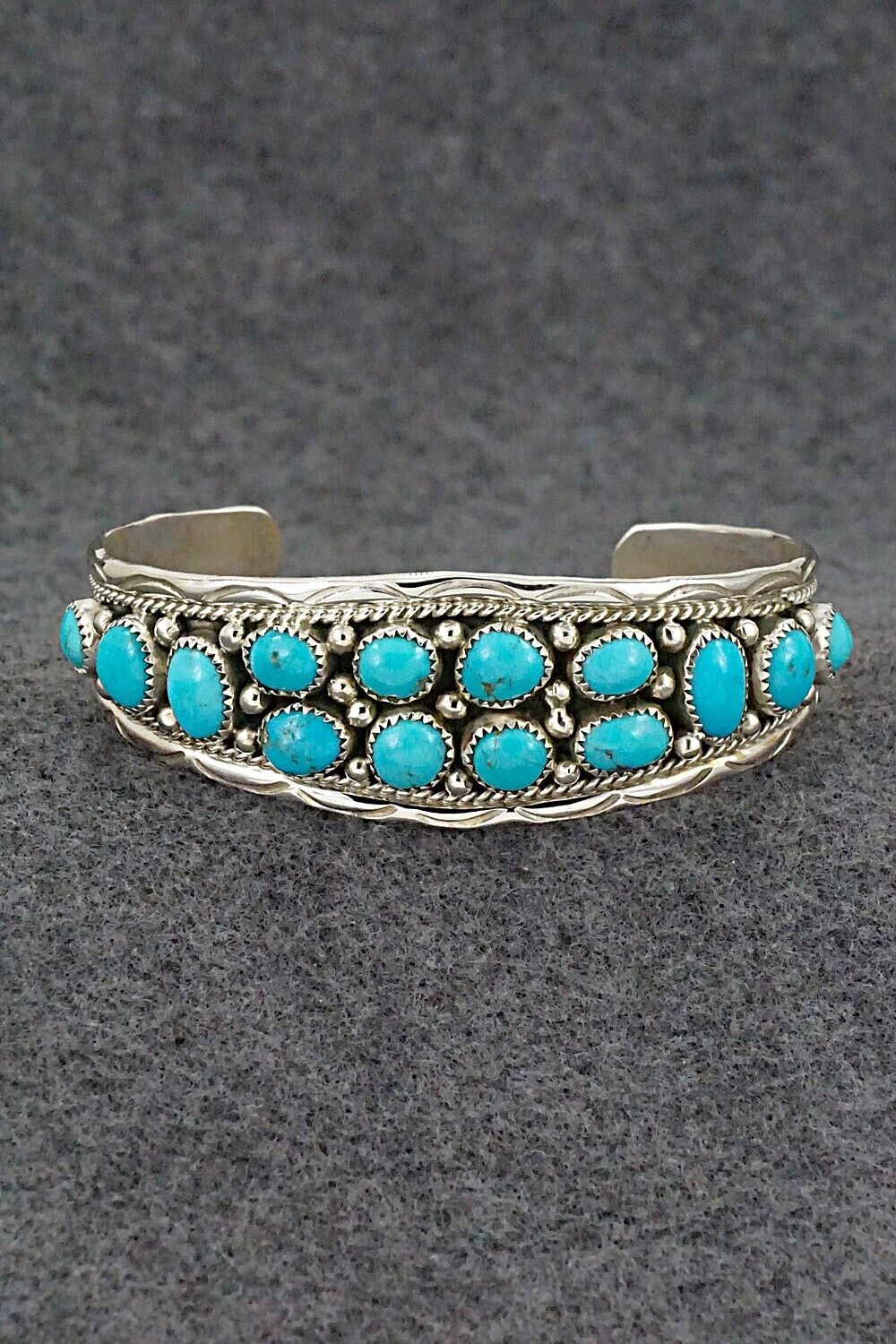 Turquoise & Sterling Silver Bracelet - Anita Whitegoat