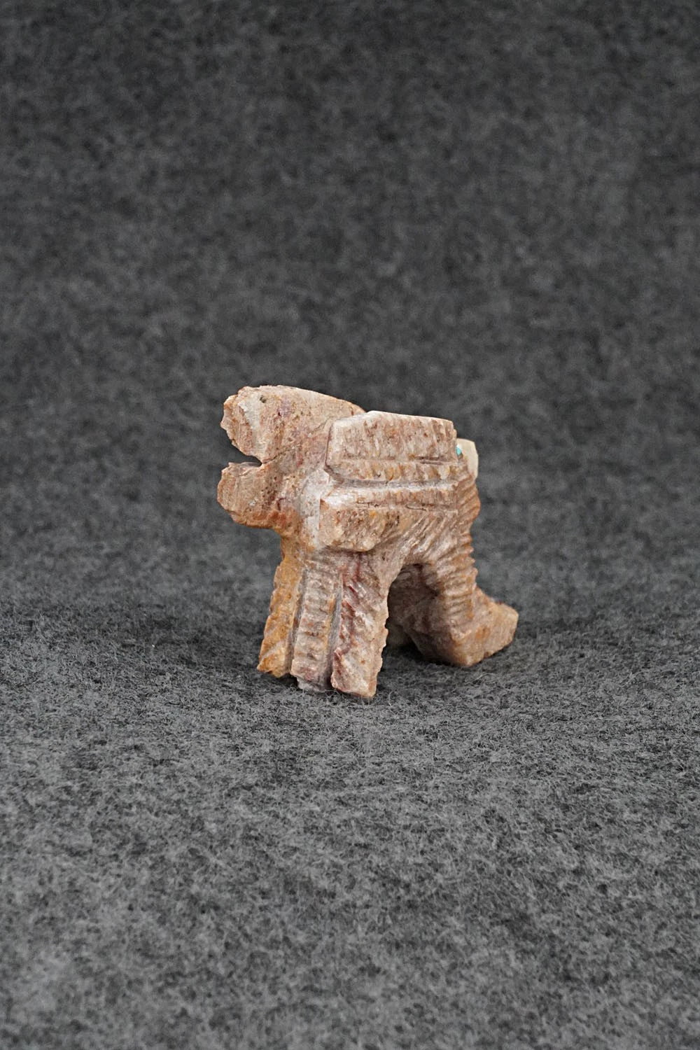 Eagle Zuni Fetish Carving - Carl Etsate