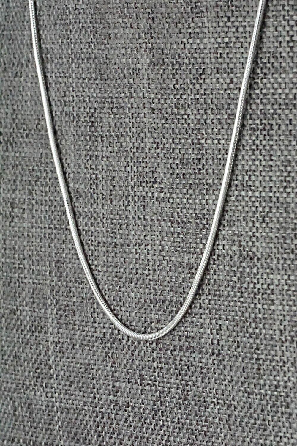 Sterling Silver Chain Necklace - Sterling Silver 16"