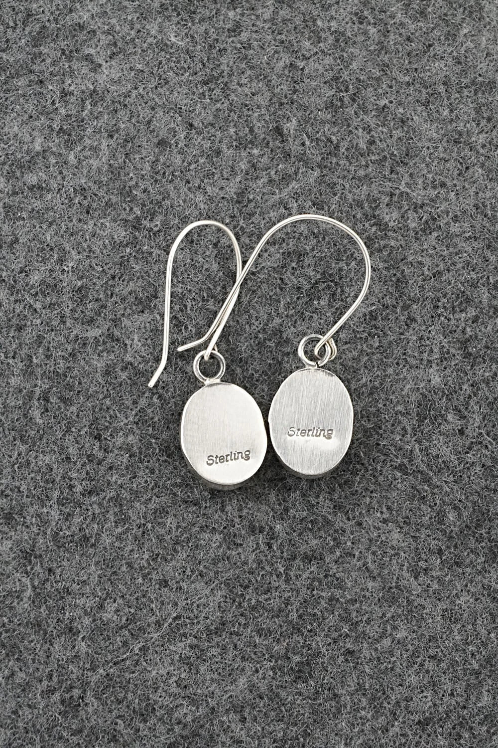 Turquoise & Sterling Silver Earrings - Rosemary Saunders