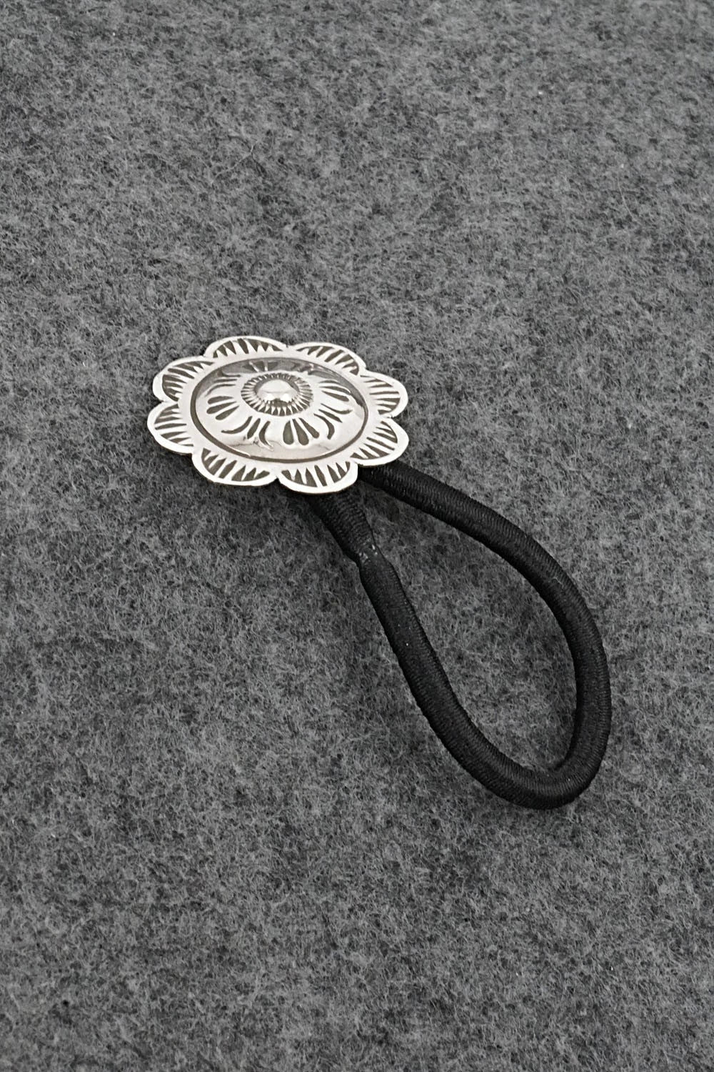 Sterling Silver Hair Tie - Bertha Begay