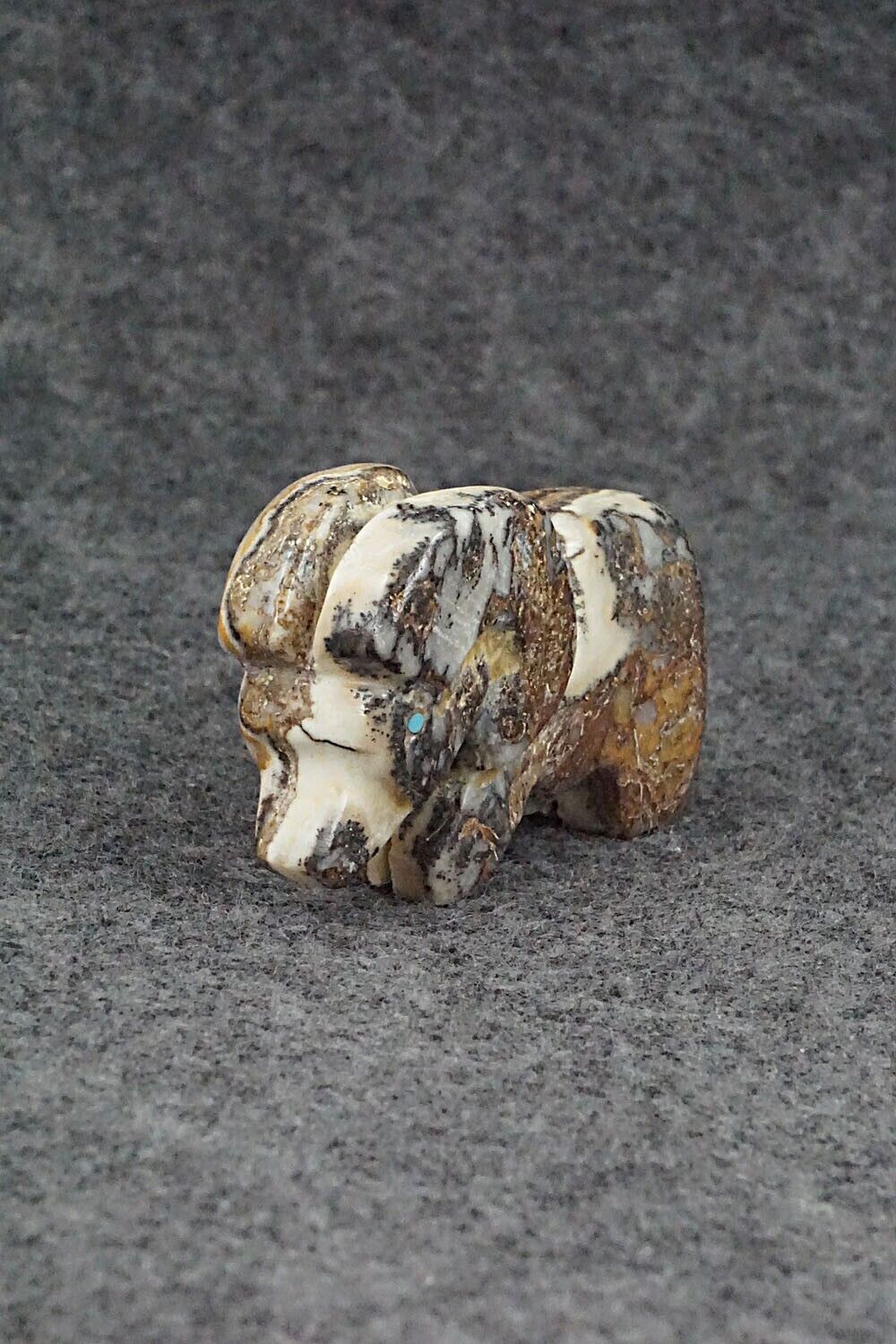 Ram Zuni Fetish Carving - Danny Lonjose