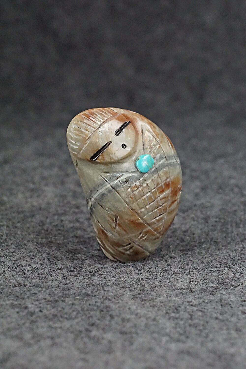 Corn Maiden Zuni Fetish Carving - Daniel Chattin