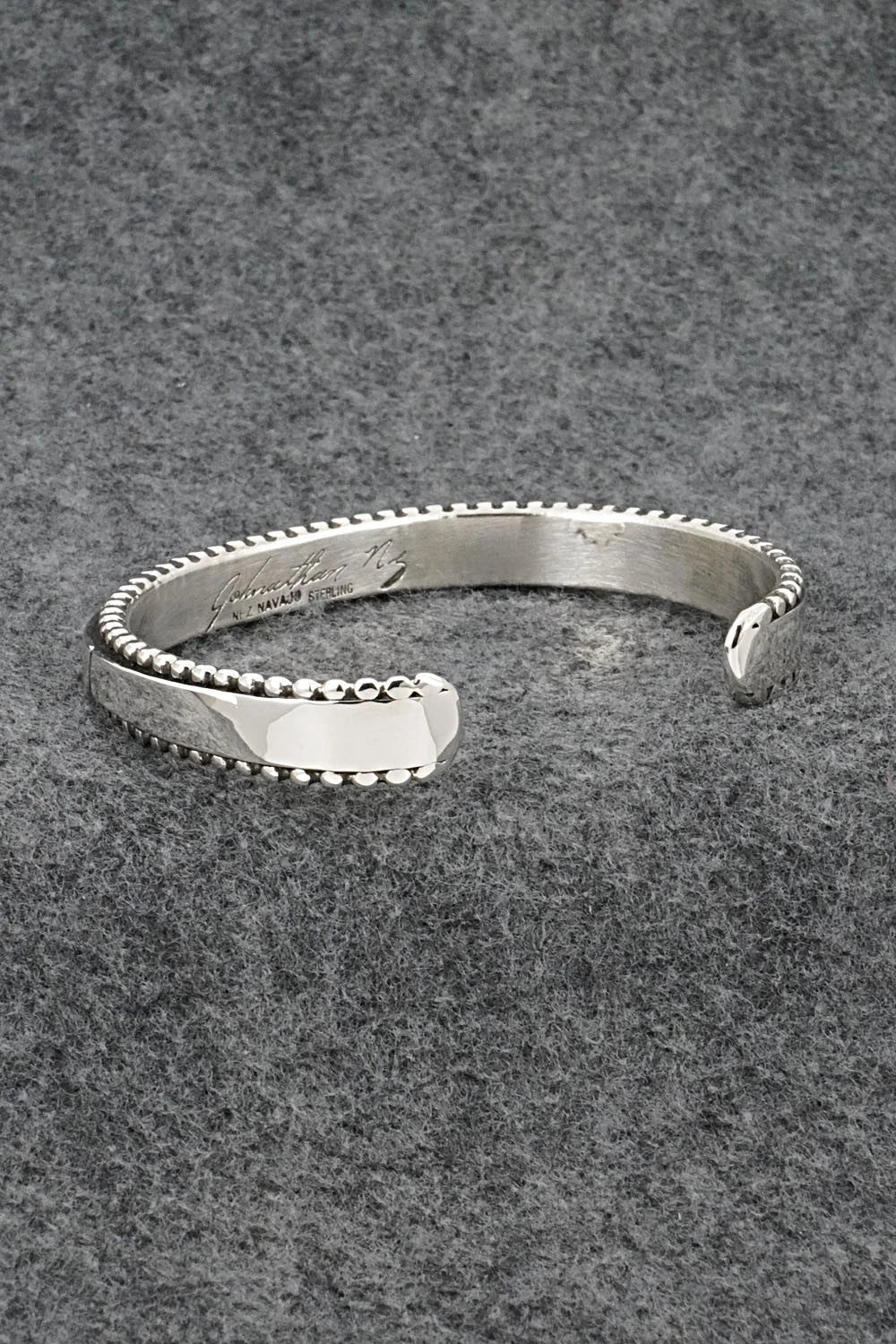 Sterling Silver Bracelet - Jonathan Nez