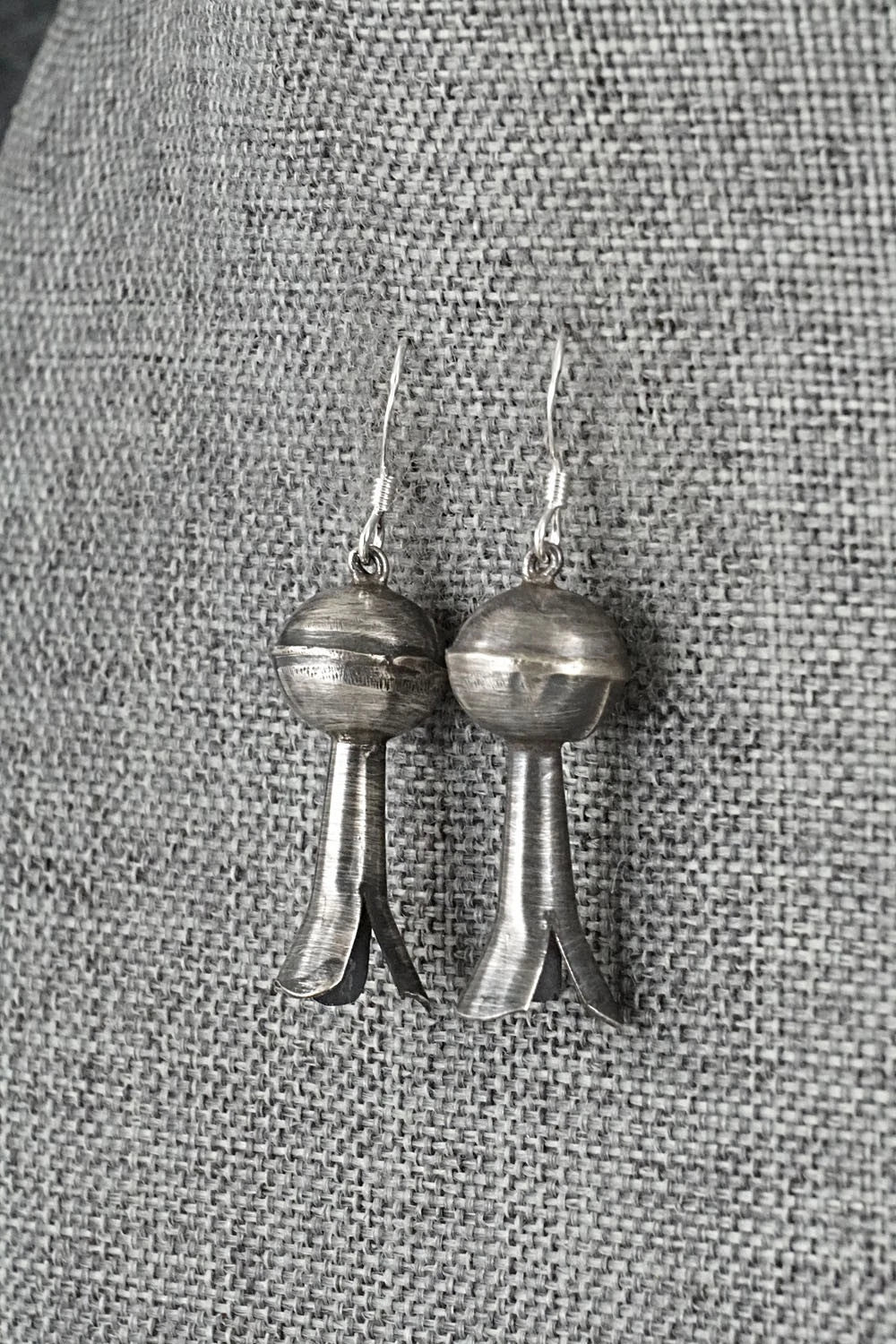 Sterling Silver Blossom Earrings - Emily Tsosie