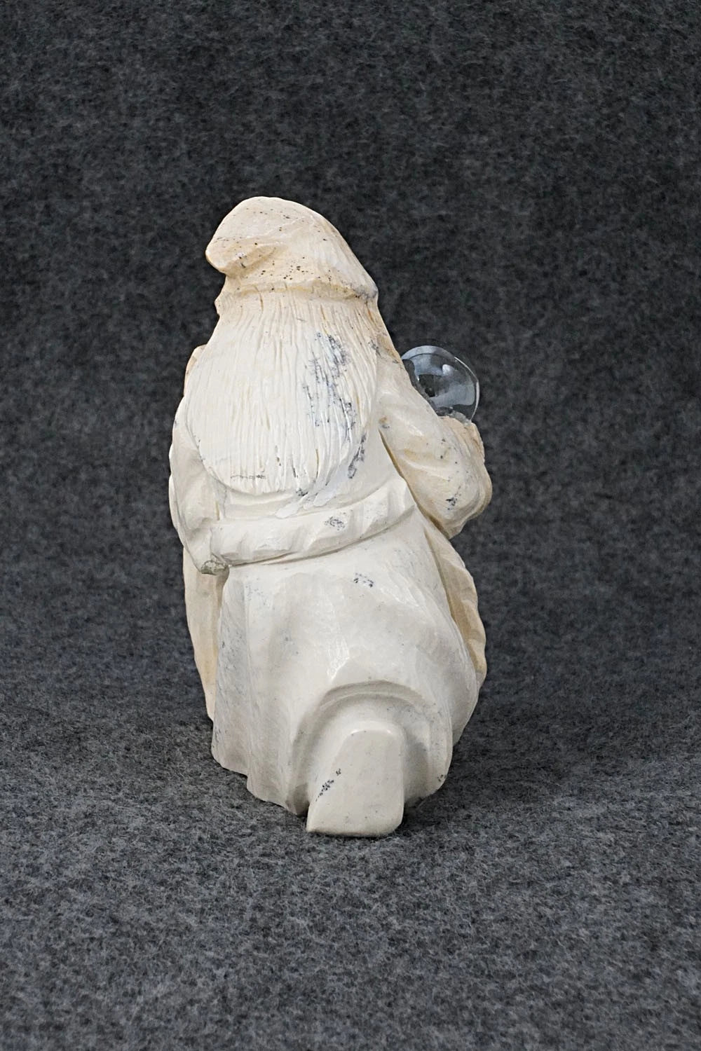 Wizard Zuni Fetish Carving - Derrick Kammasee