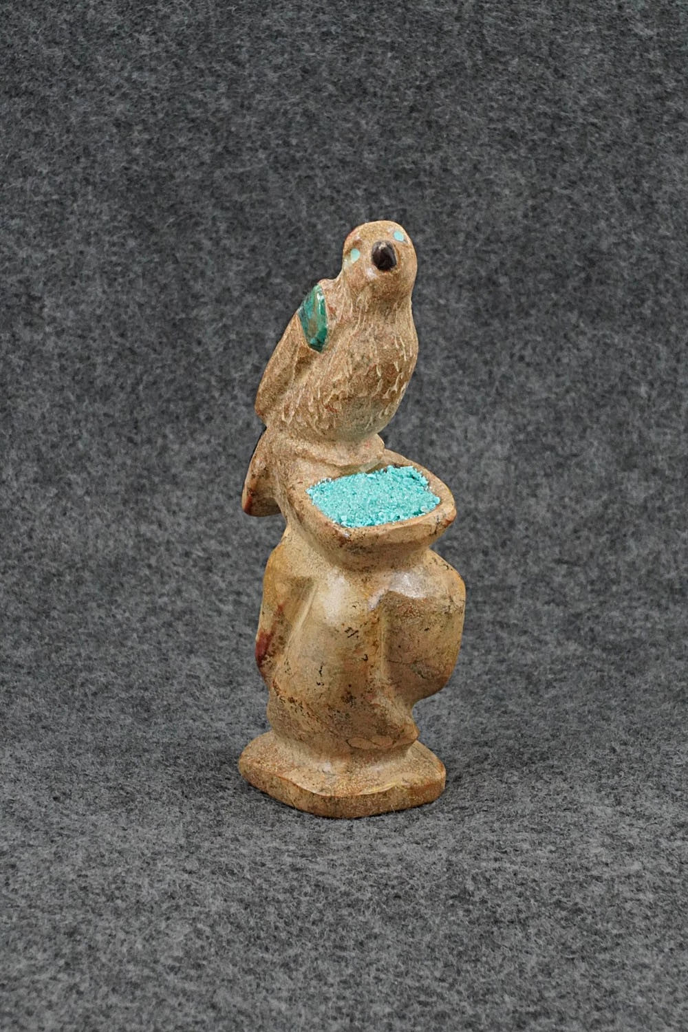 Bird Zuni Fetish Carving - Freddie Leekya