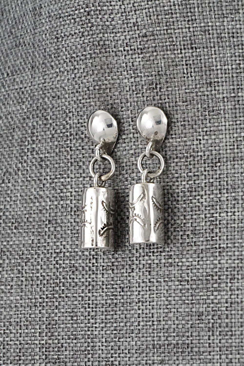 Sterling Silver Earrings - Kim Yazzie