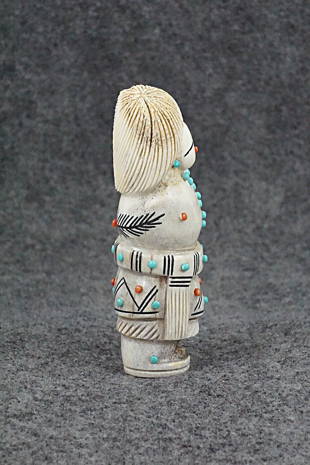 Corn Maiden Zuni Fetish Carving - Claudia Peina