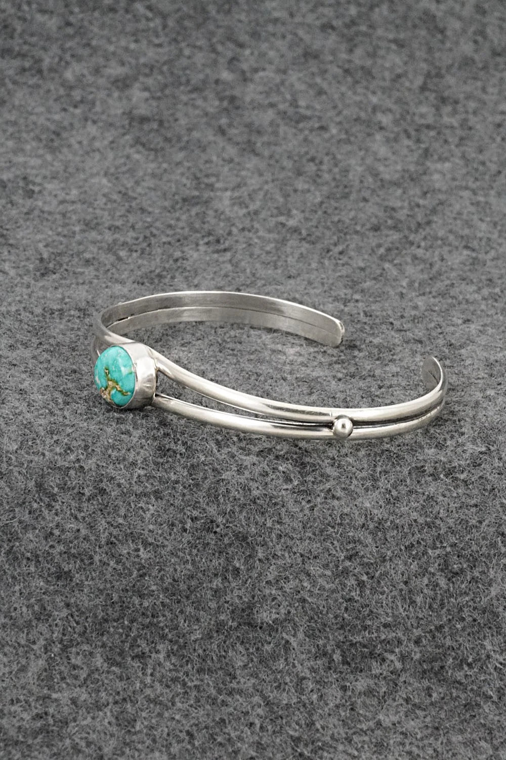 Turquoise & Sterling Silver Bracelet - Rosemary Saunders