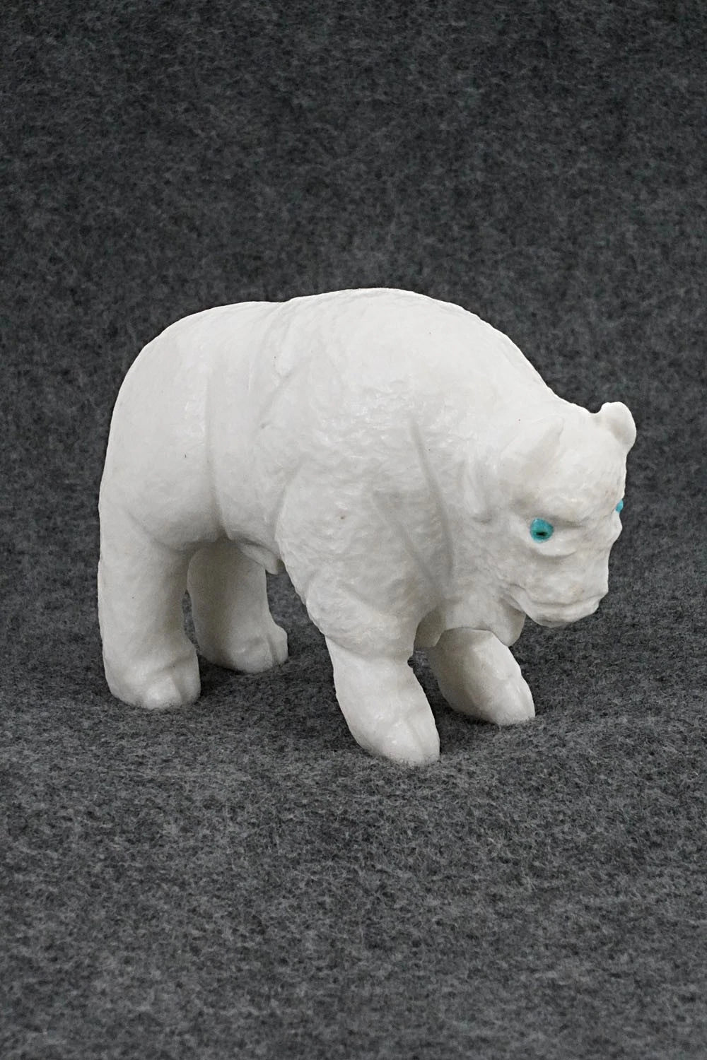 Buffalo Zuni Fetish Carving - Herb Him