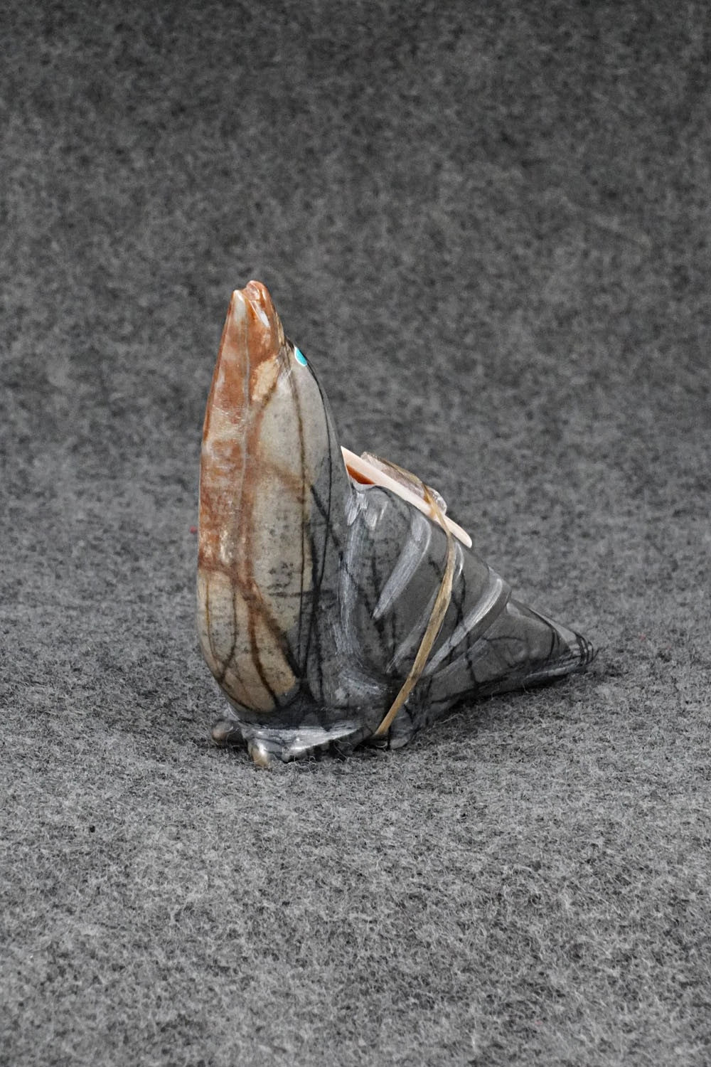 Bird Zuni Fetish Carving - Delvin Leekya