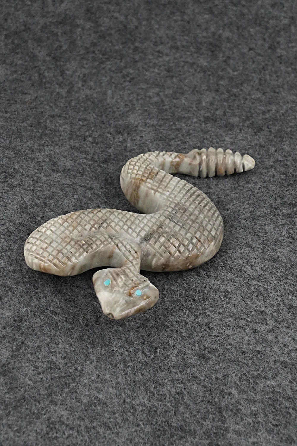 Rattlesnake Zuni Fetish Carving - Paulette & Farlan Quam