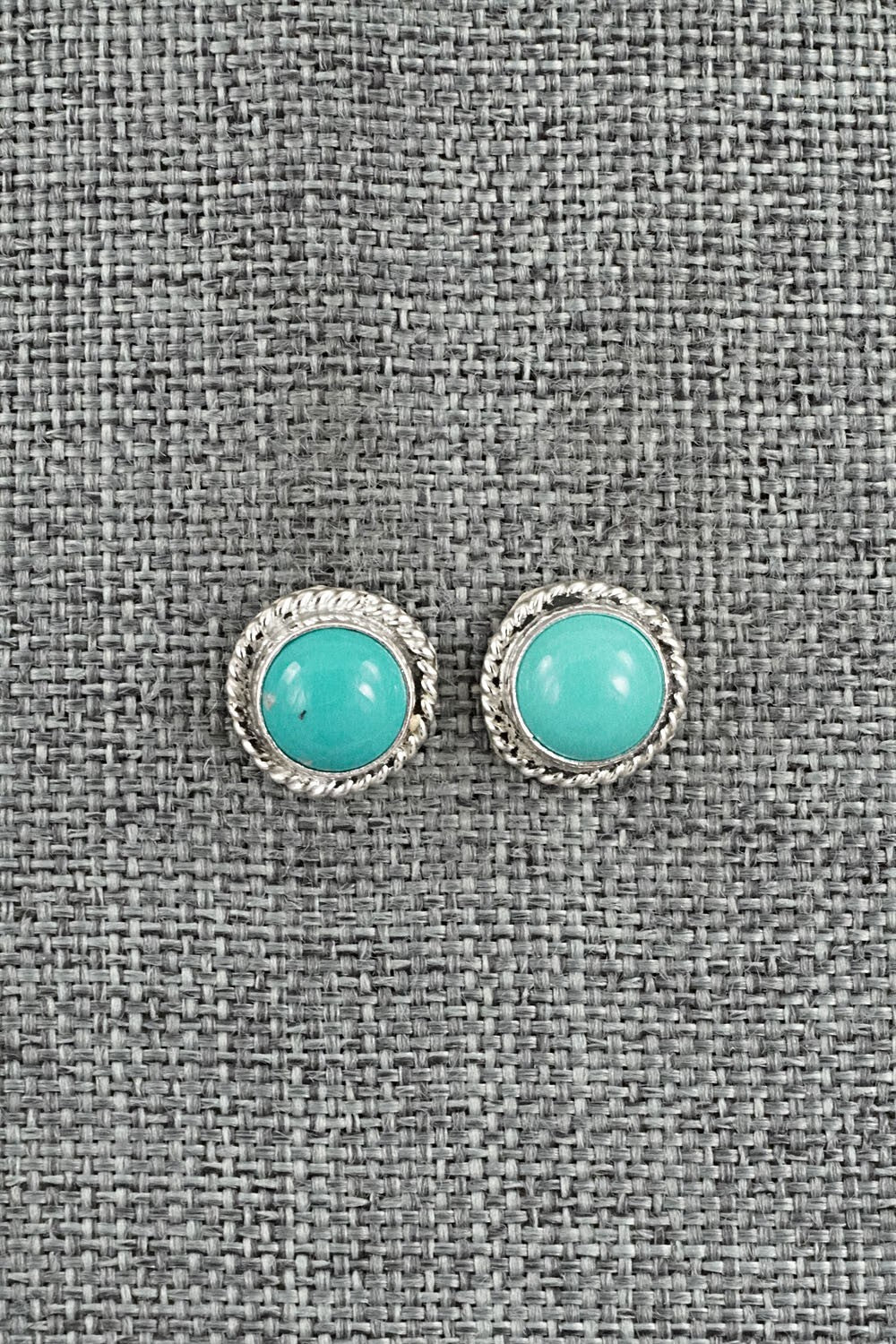Turquoise & Sterling Silver Earrings - Byron Begay