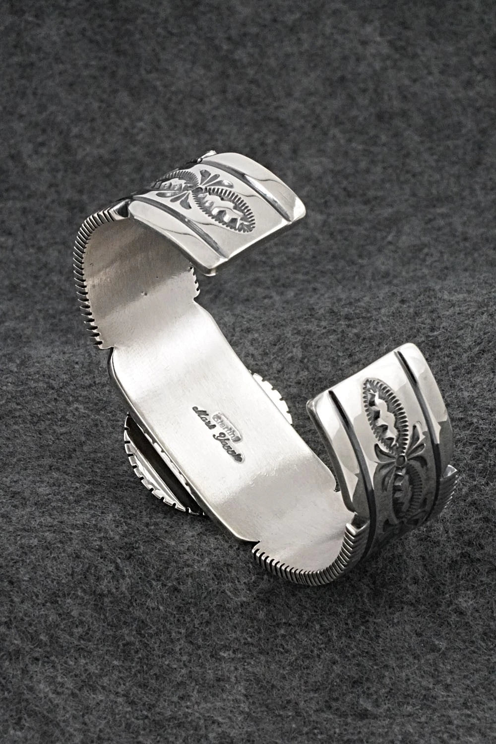 Turquoise & Sterling Silver Bracelet - Mark Yazzie